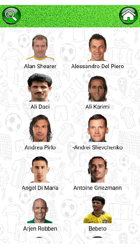 اسکرین شات 4 برنامه برترین گلهای فوتبال