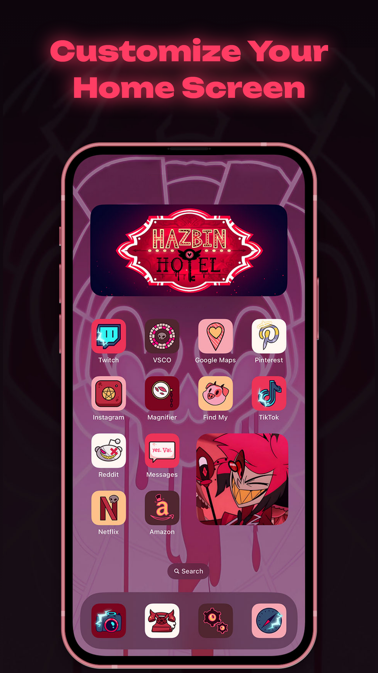 اسکرین شات 6 برنامه Themes: Icon Changer & Widgets