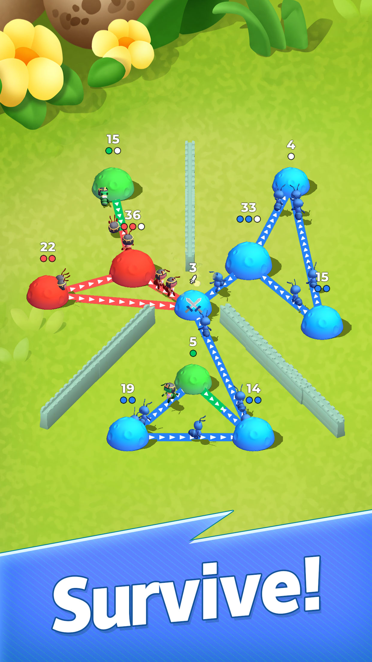 اسکرین شات 5 بازی Ant Fight: Conquer the Tower