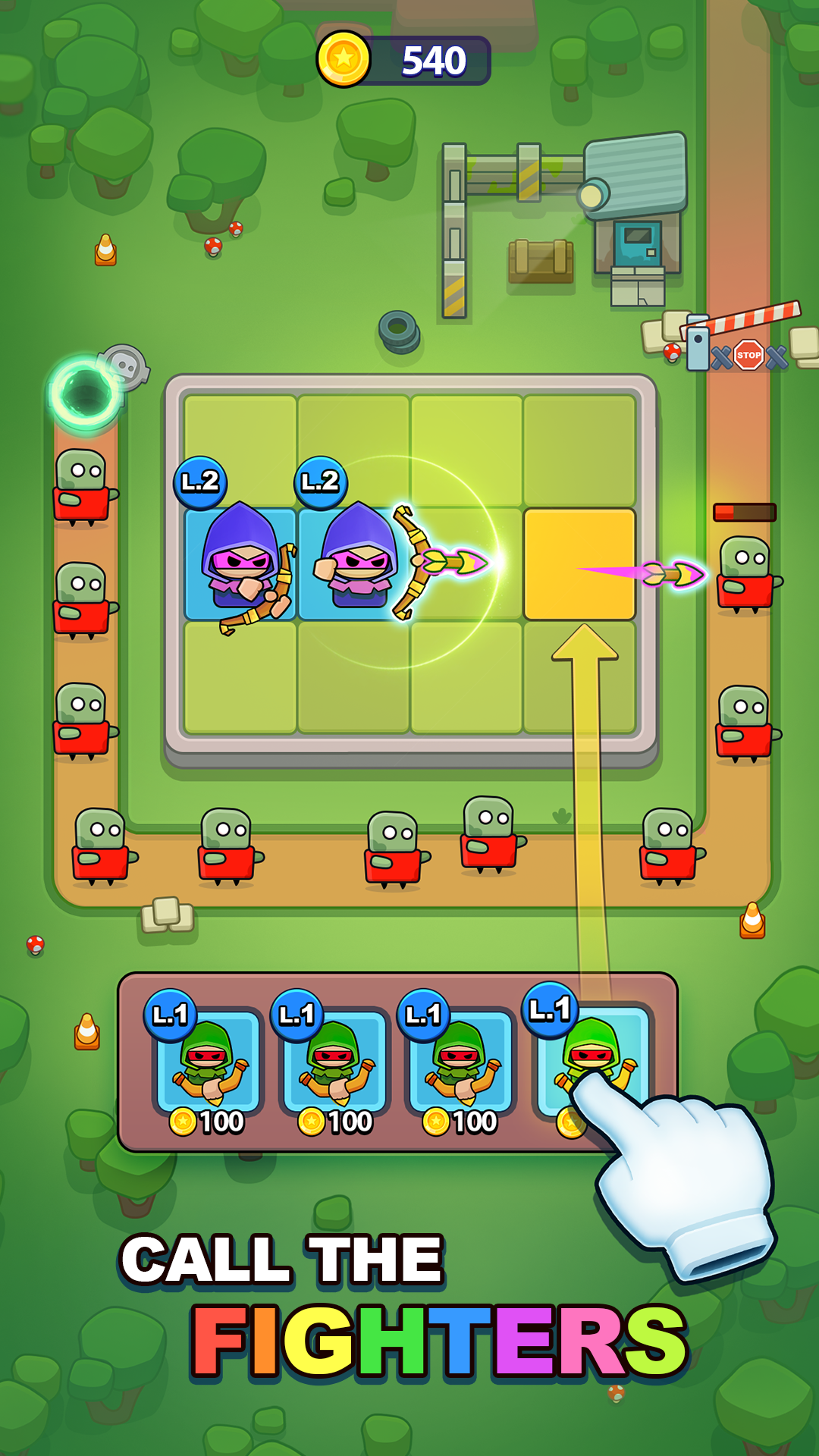 اسکرین شات 2 بازی Survival Arena: Tower Defense