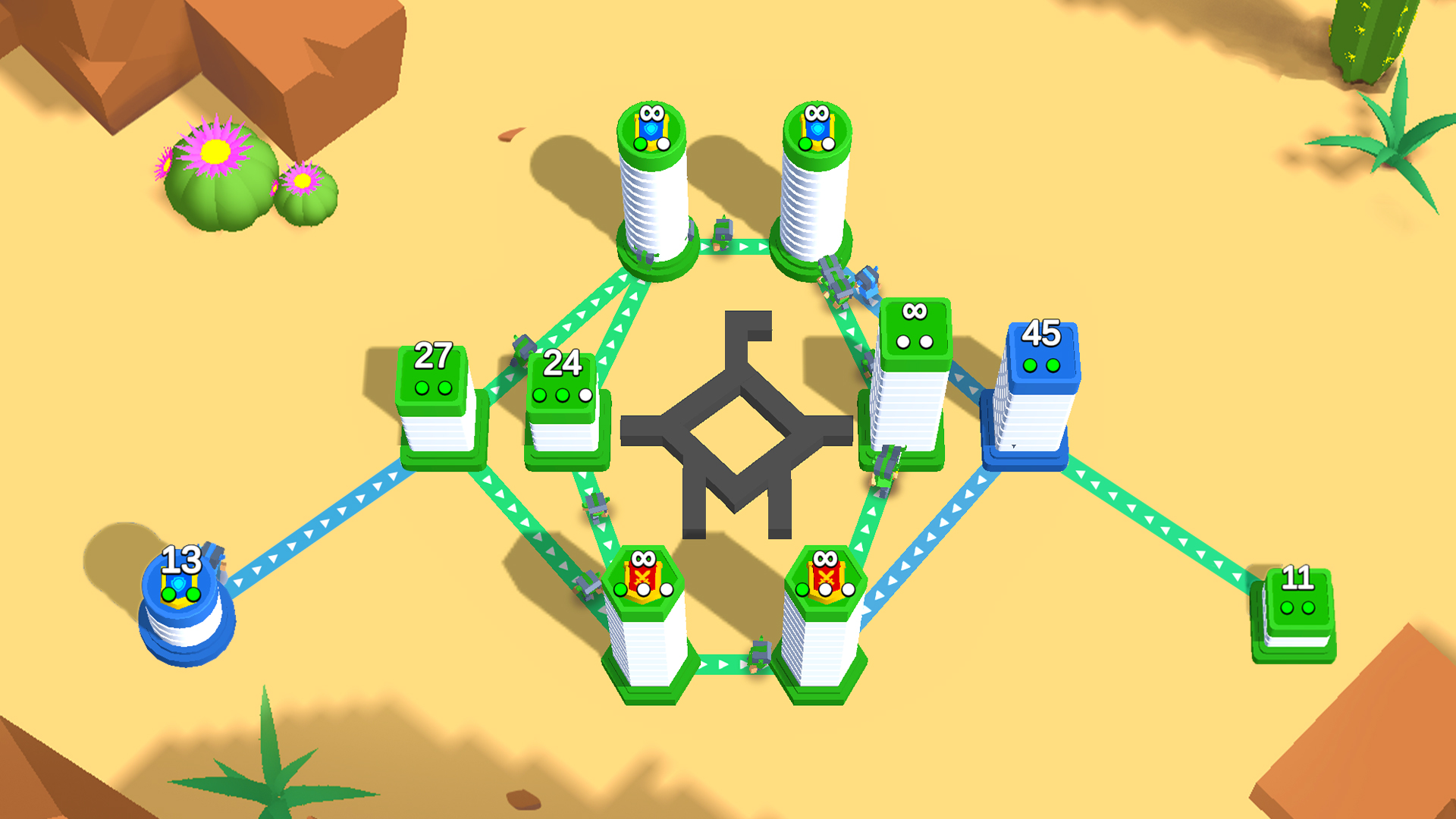 اسکرین شات 6 بازی Tower Takeover: Conquer Castle