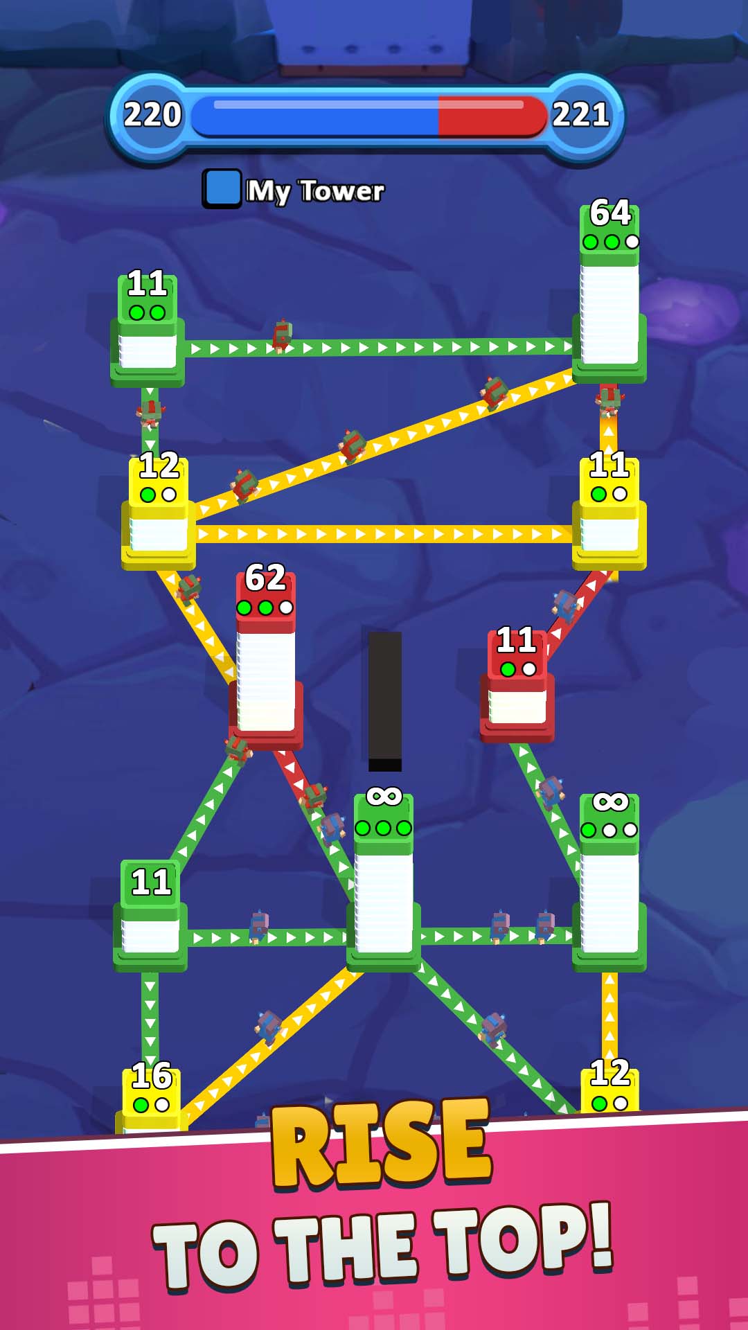 اسکرین شات 4 بازی Tower Takeover: Conquer Castle