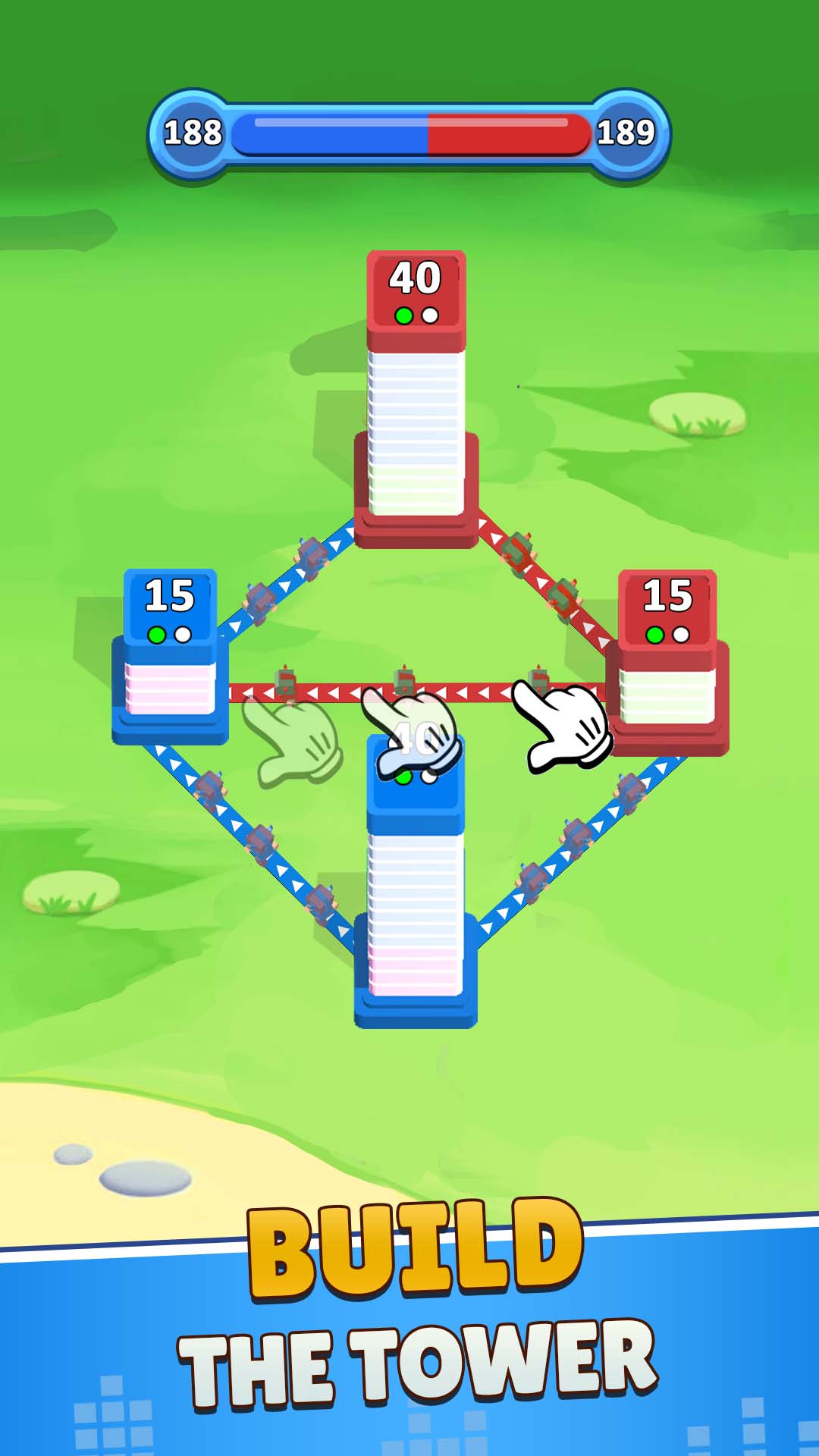 اسکرین شات 1 بازی Tower Takeover: Conquer Castle