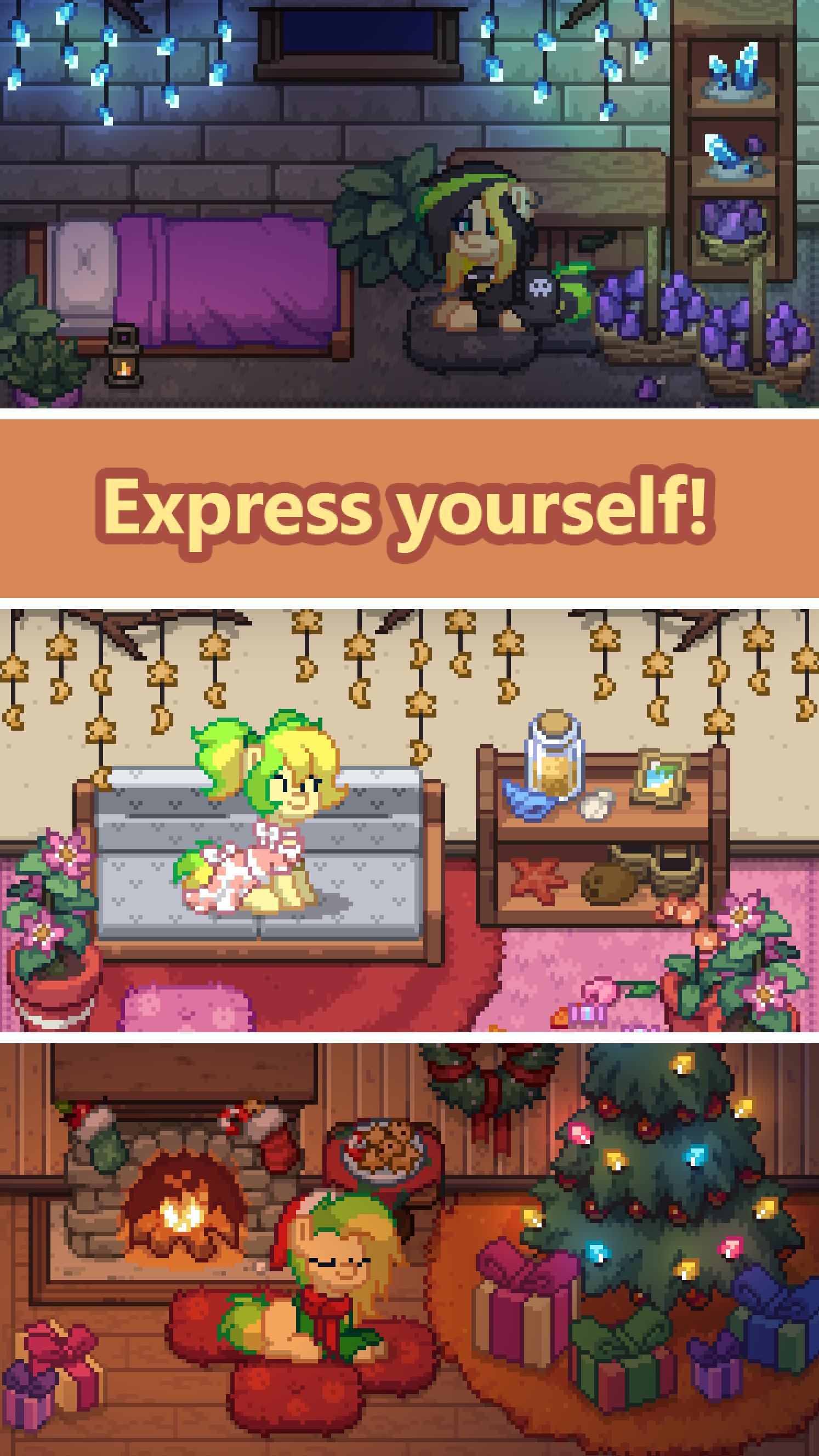 اسکرین شات 5 بازی Pony Town - Social MMORPG