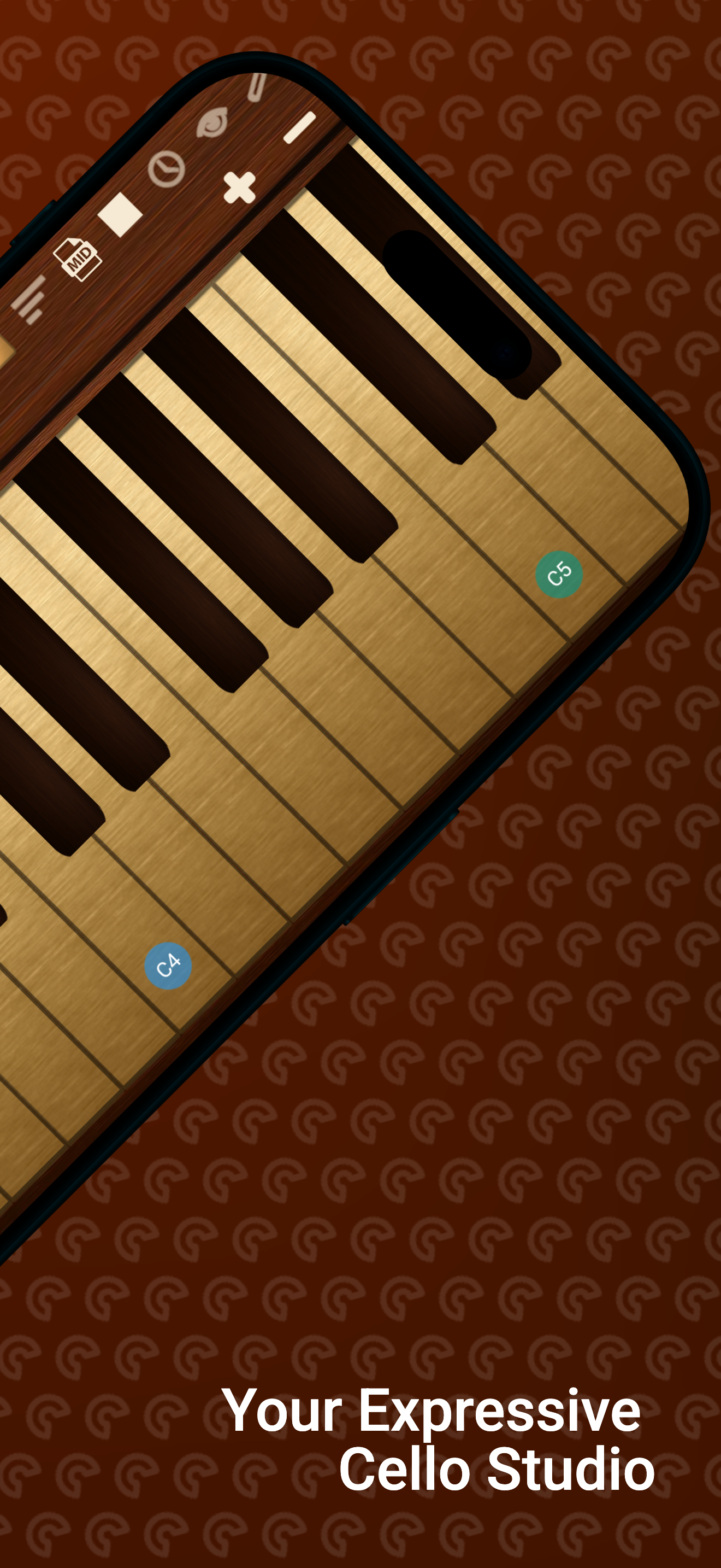 اسکرین شات 2 بازی Professional Cello