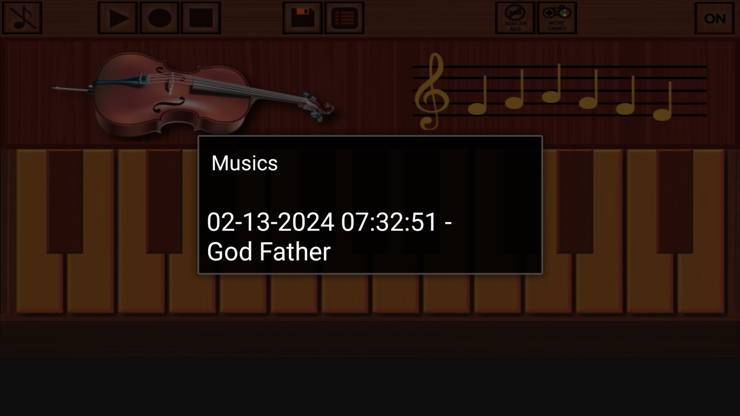 اسکرین شات 7 بازی Professional Cello
