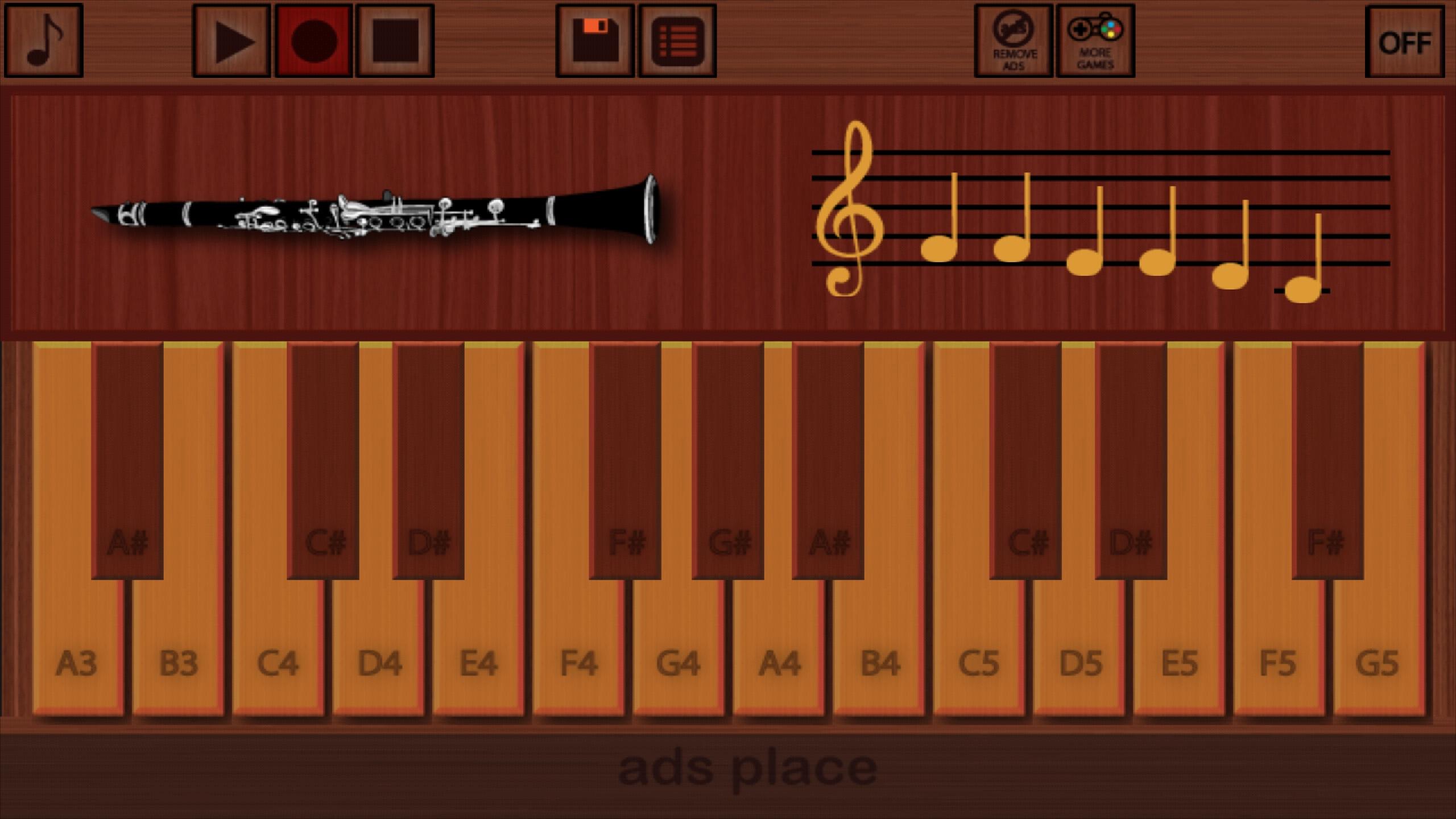 اسکرین شات 3 بازی Professional Clarinet