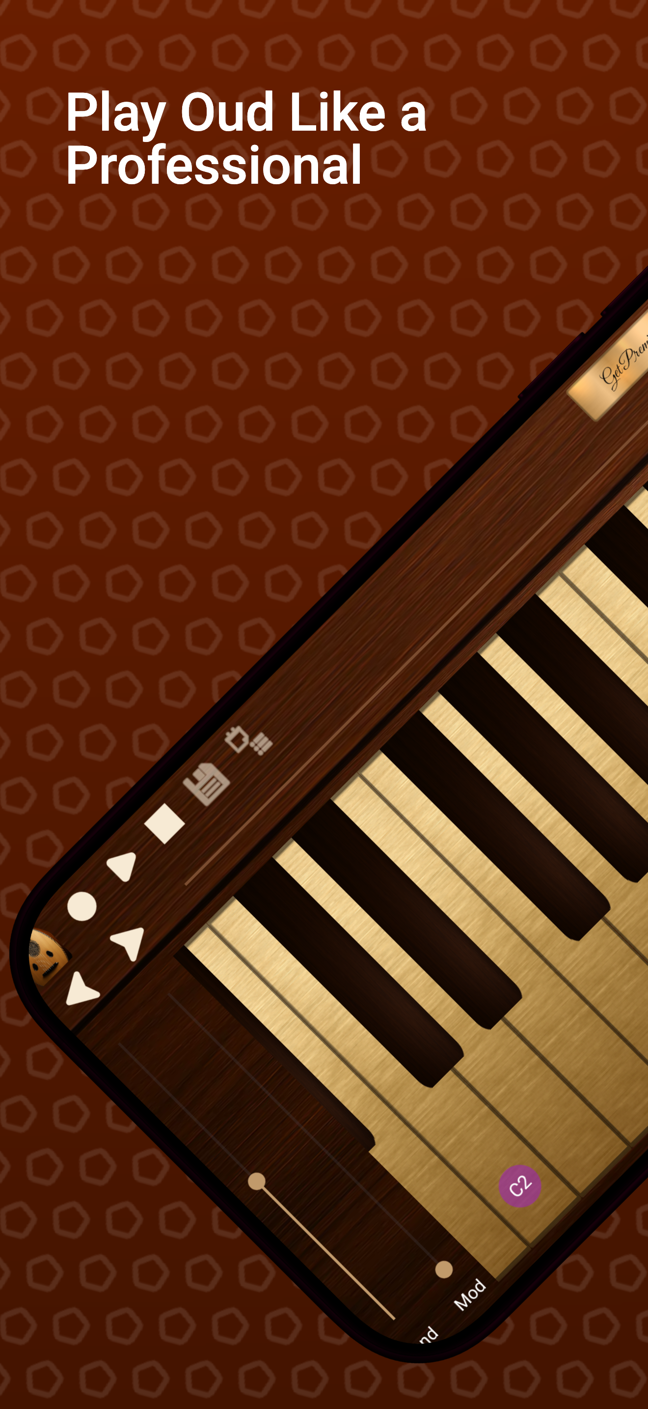 اسکرین شات 1 برنامه Professional Oud