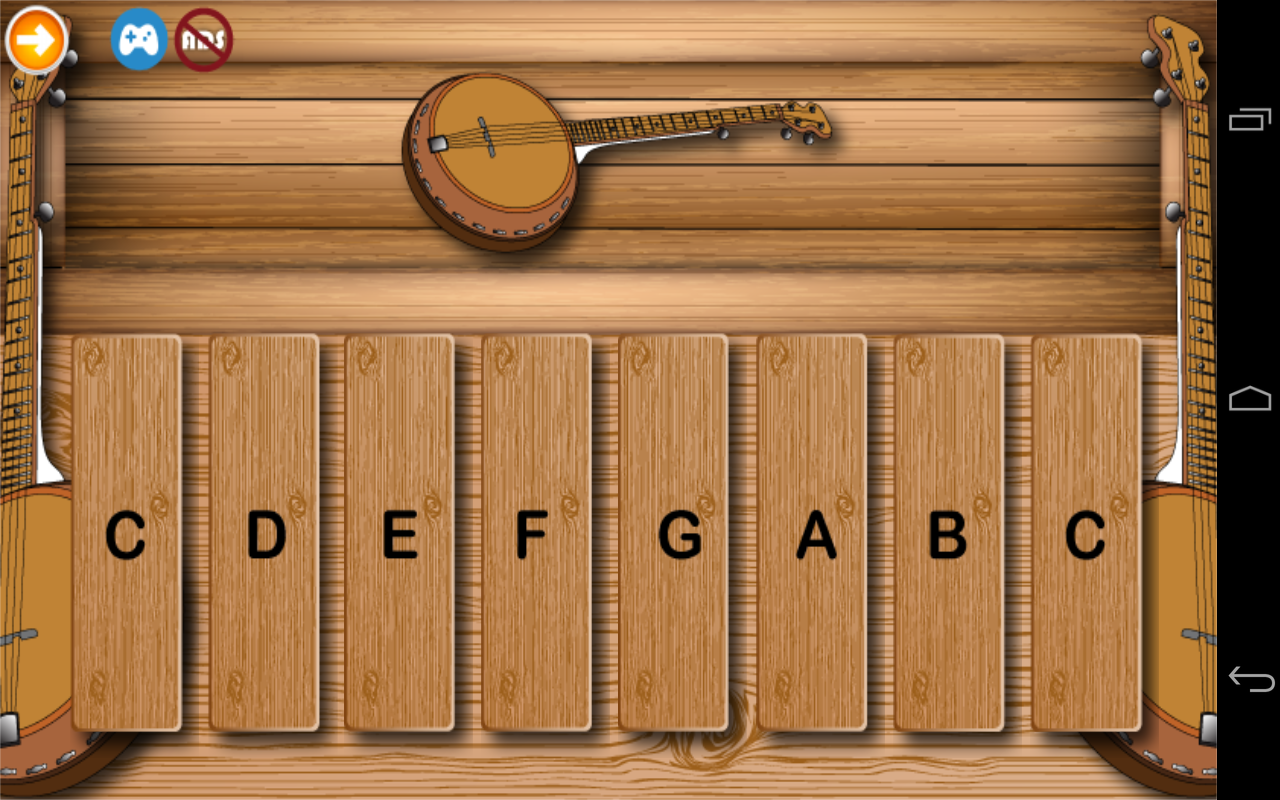 اسکرین شات 1 بازی Toddlers Banjo