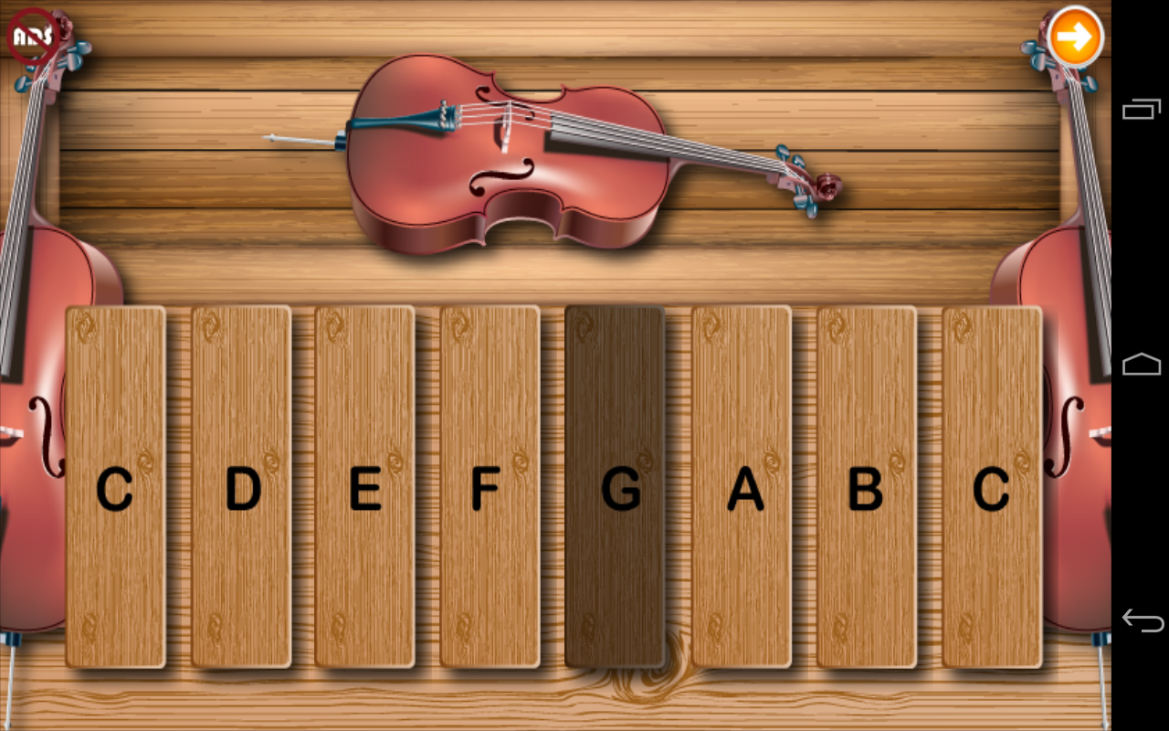 اسکرین شات 6 بازی Toddlers Cello