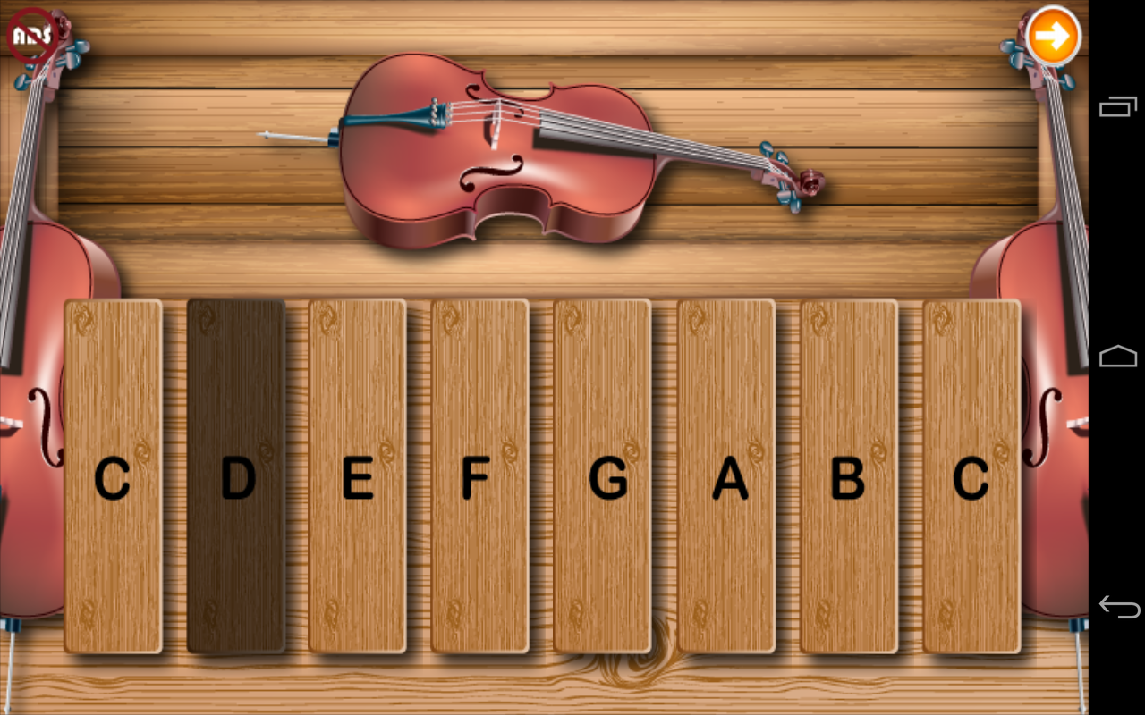 اسکرین شات 3 بازی Toddlers Cello