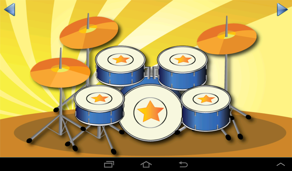 اسکرین شات 1 بازی Toddlers Drum