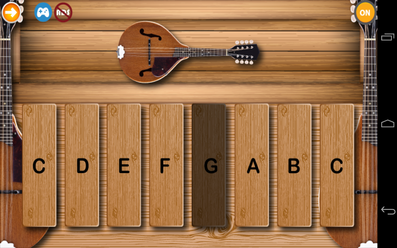 اسکرین شات 6 بازی Toddlers Mandolin