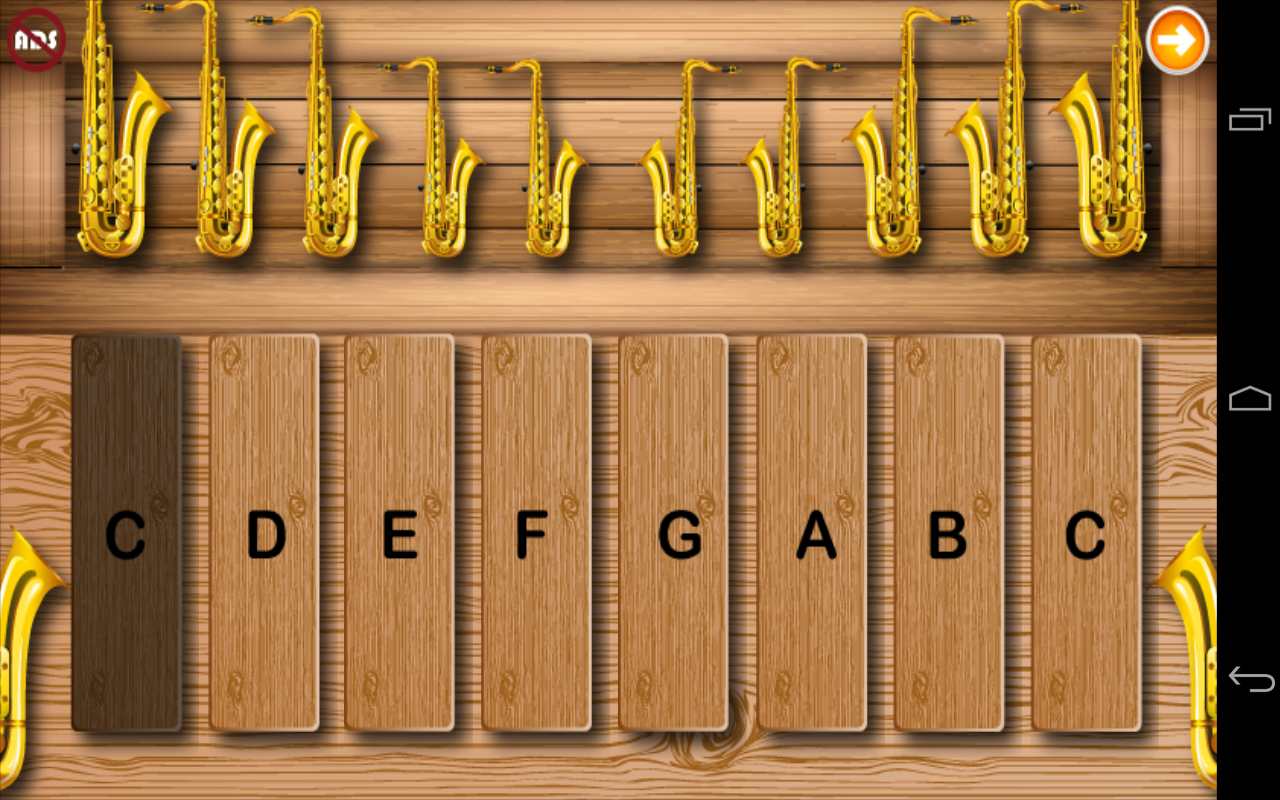 اسکرین شات 2 بازی Toddlers Saxophone