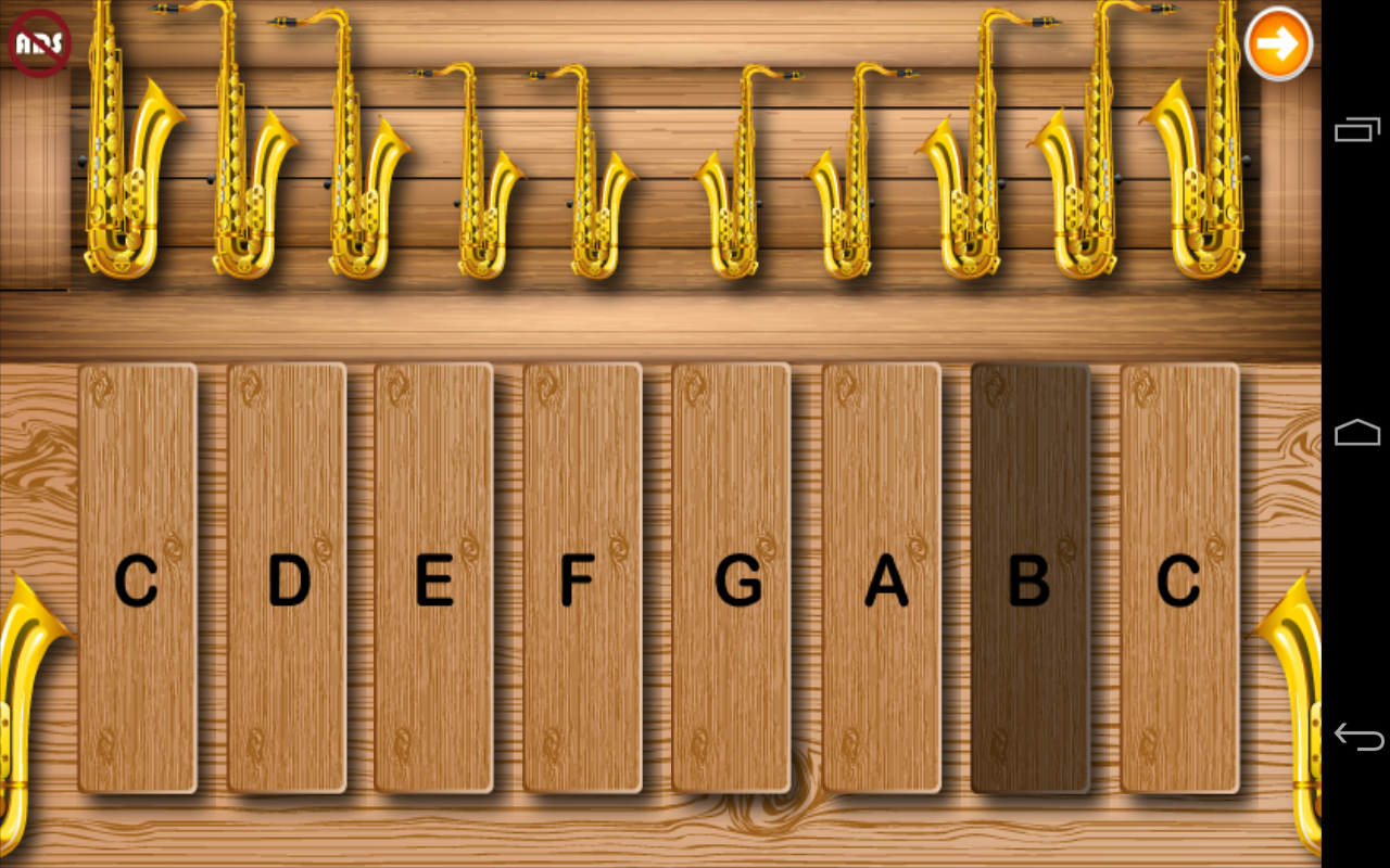 اسکرین شات 5 بازی Toddlers Saxophone