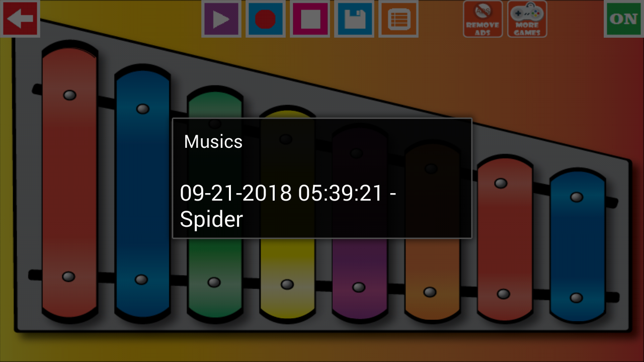 اسکرین شات 4 بازی Toddlers Xylophone
