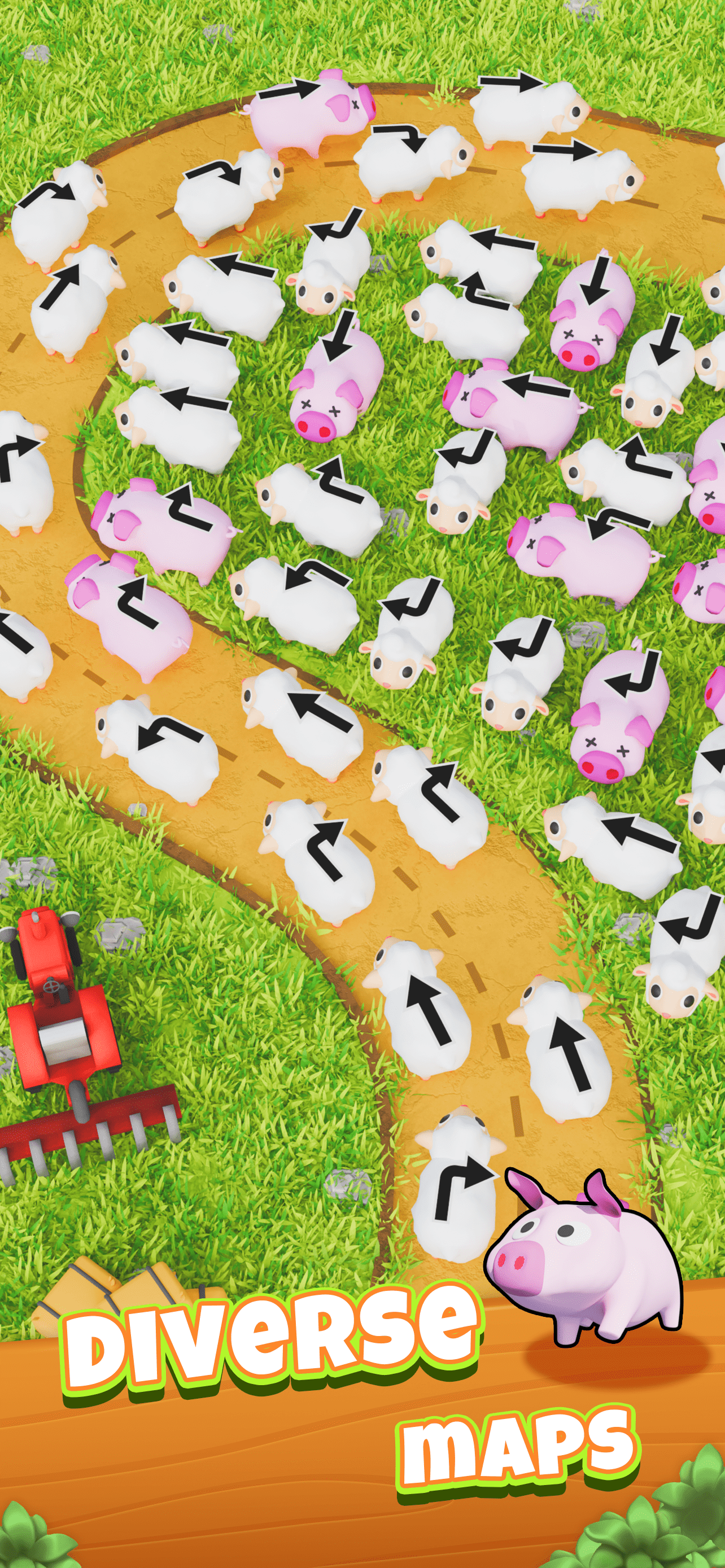 اسکرین شات 5 بازی Lamb Escape: Jam Animal Farm