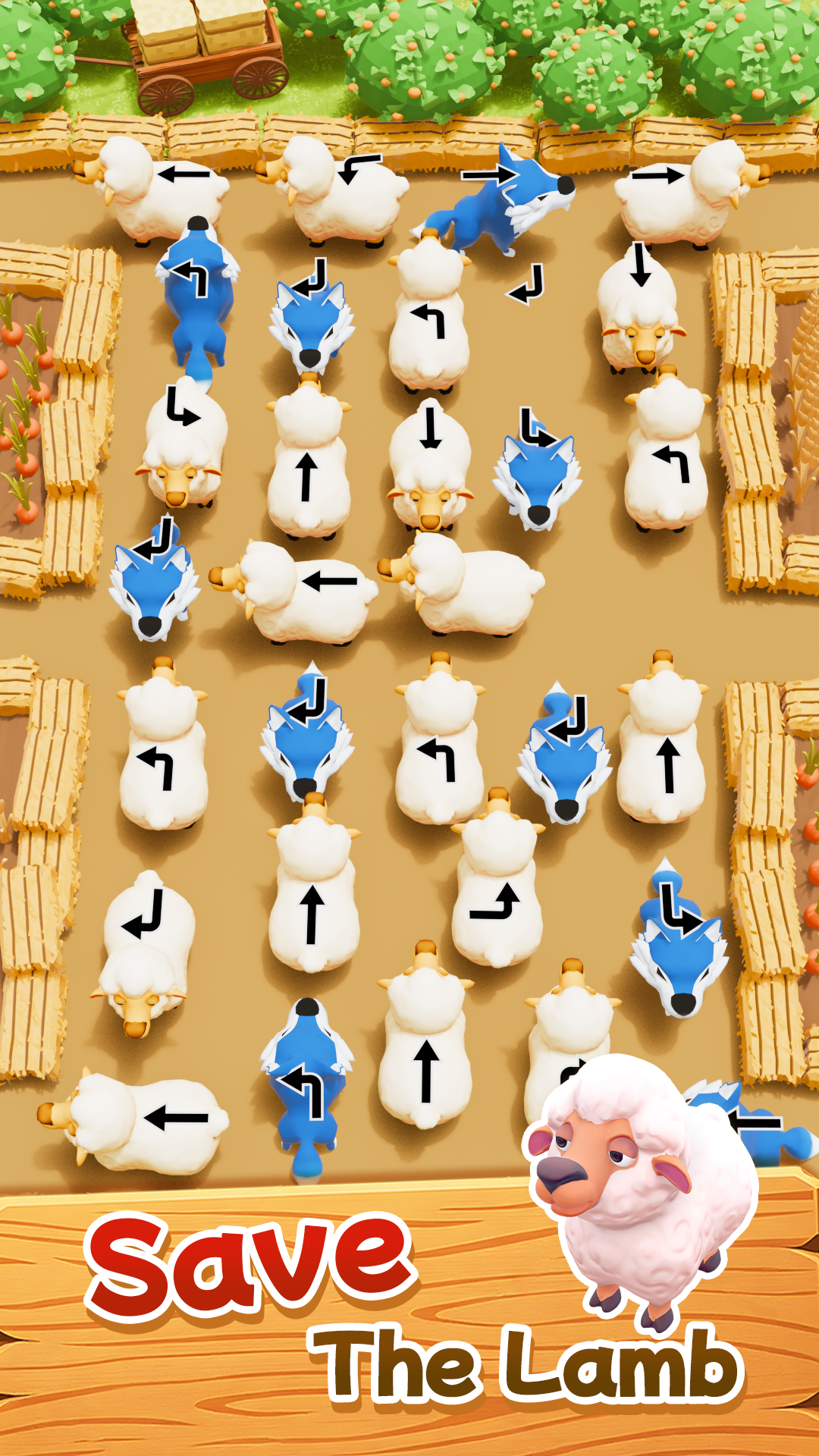 اسکرین شات 2 بازی Lamb Escape: Jam Animal Farm