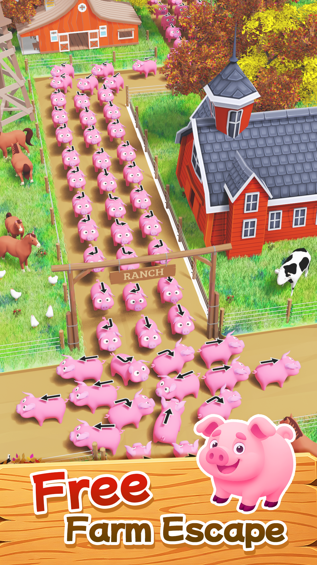 اسکرین شات 1 بازی Lamb Escape: Jam Animal Farm