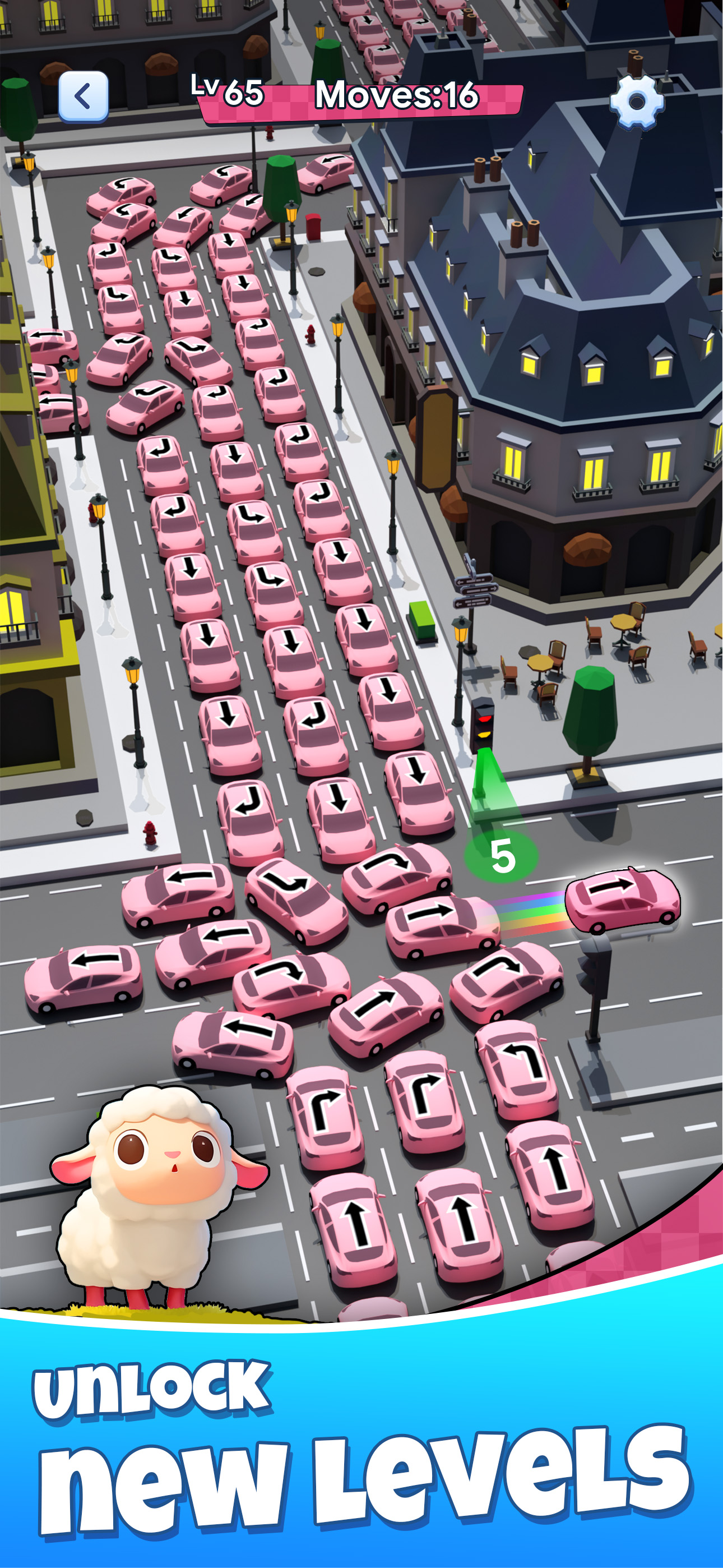اسکرین شات 2 بازی Traffic 3D Parking: Escape Jam
