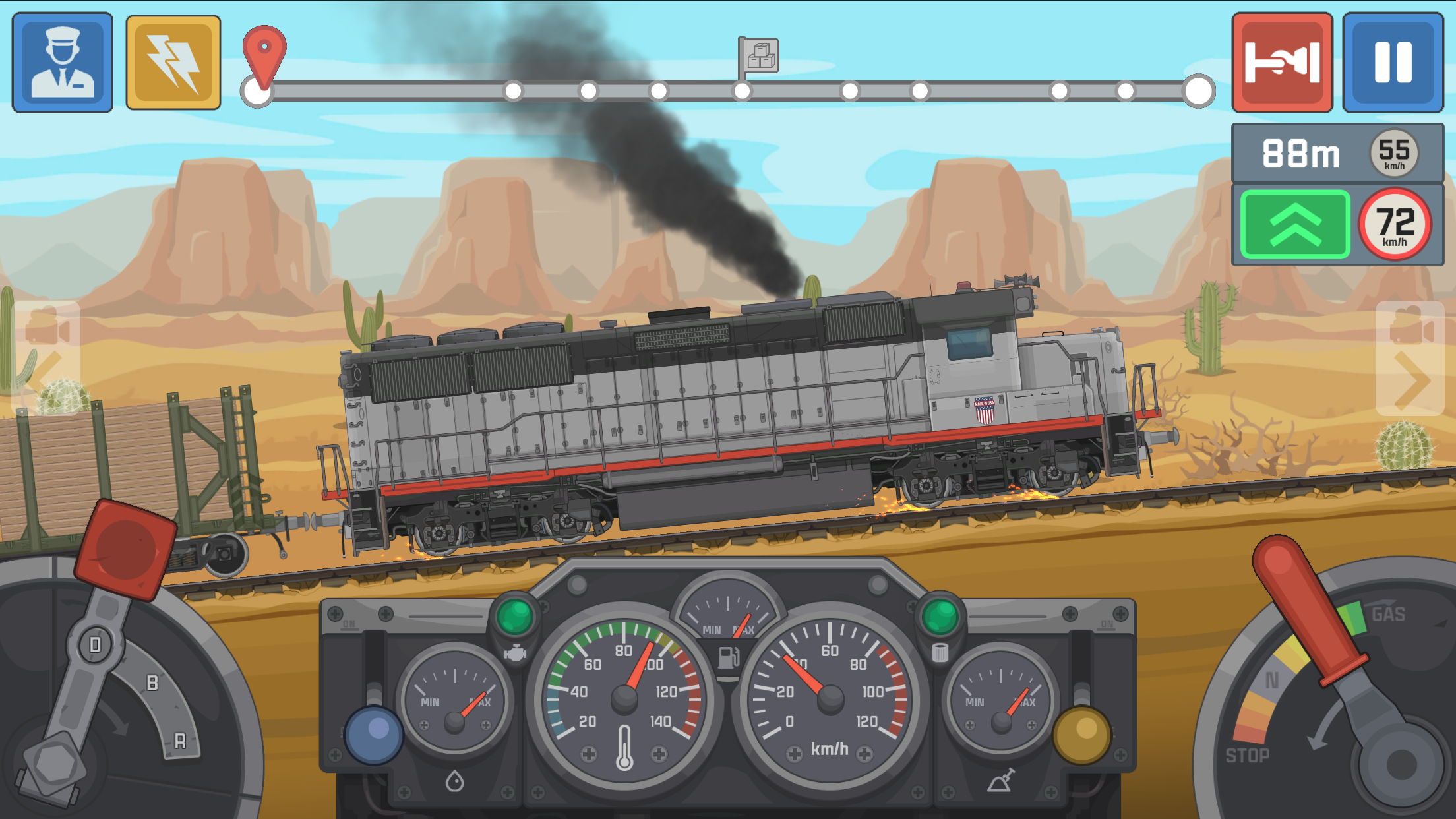 اسکرین شات 1 بازی Train Simulator: Railroad Game