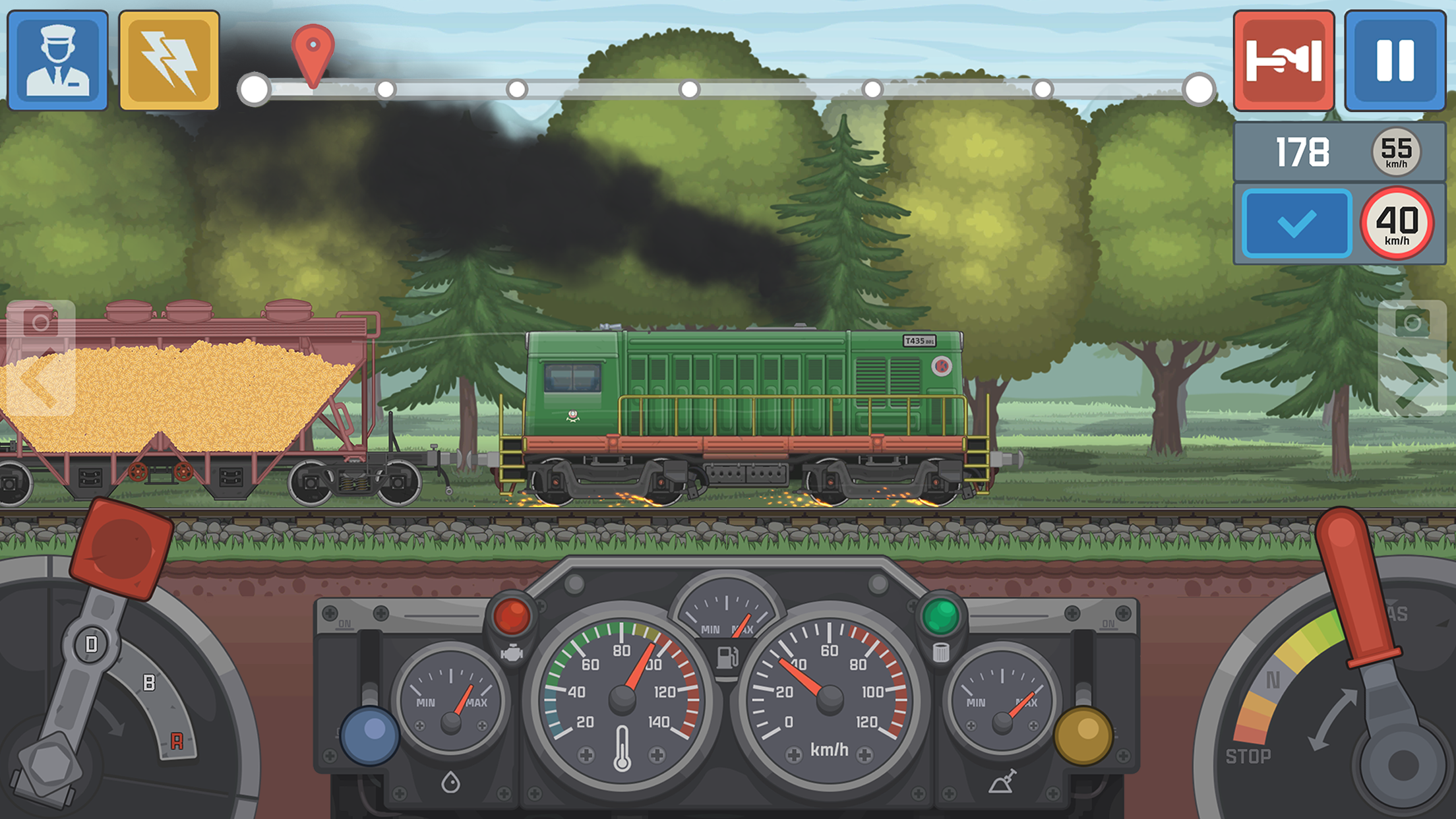 اسکرین شات 4 بازی Train Simulator: Railroad Game