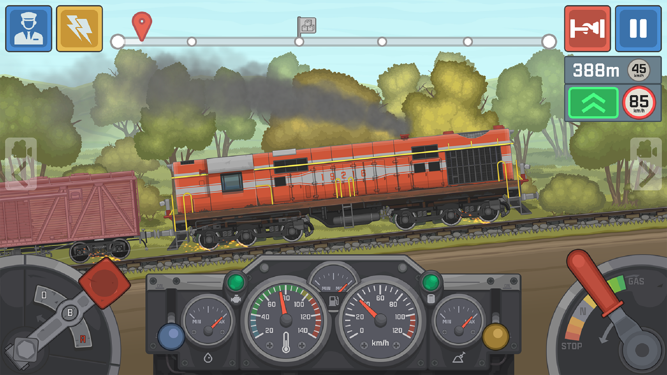 اسکرین شات 2 بازی Train Simulator: Railroad Game