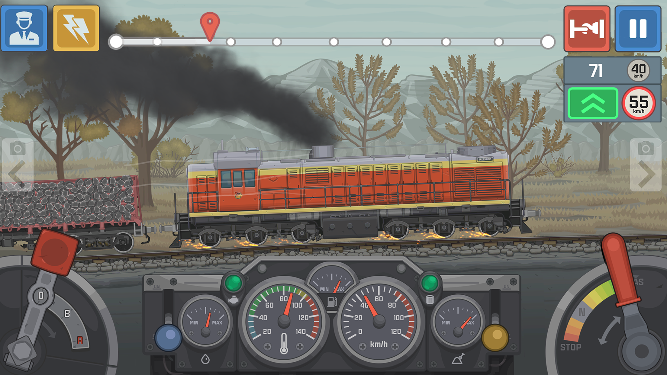 اسکرین شات 3 بازی Train Simulator: Railroad Game