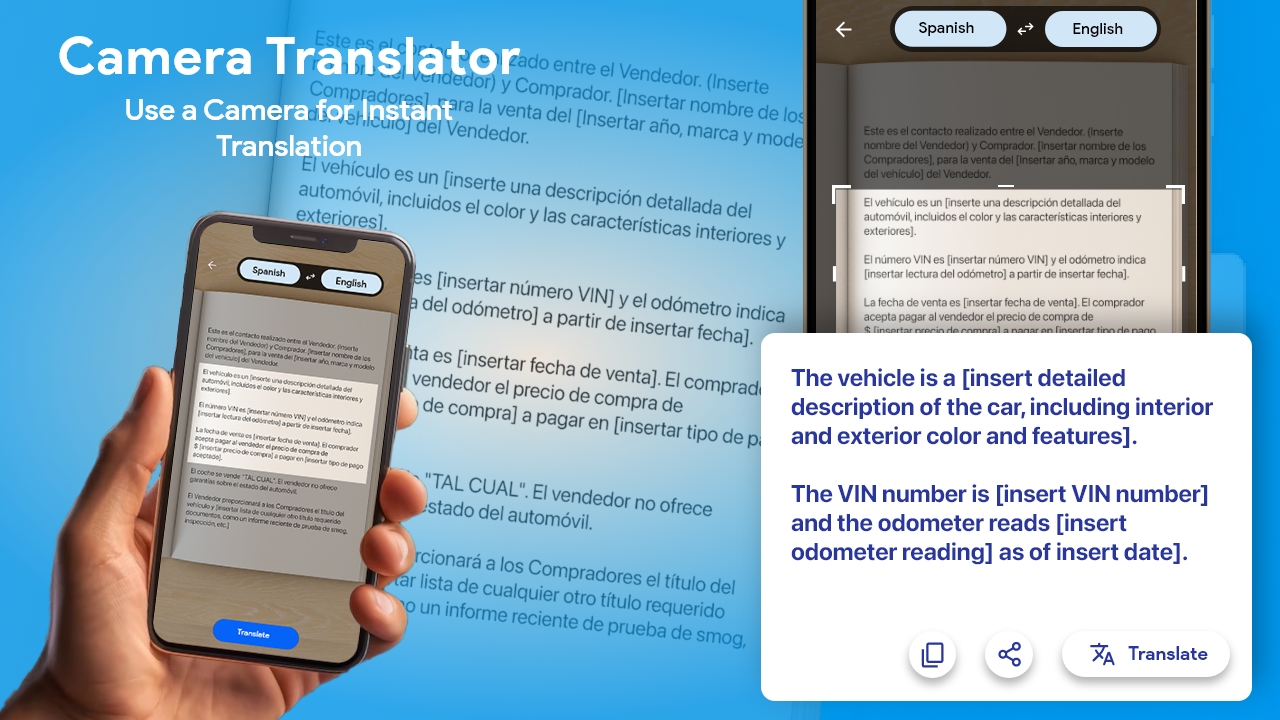 اسکرین شات 3 برنامه Language Translator: Translate