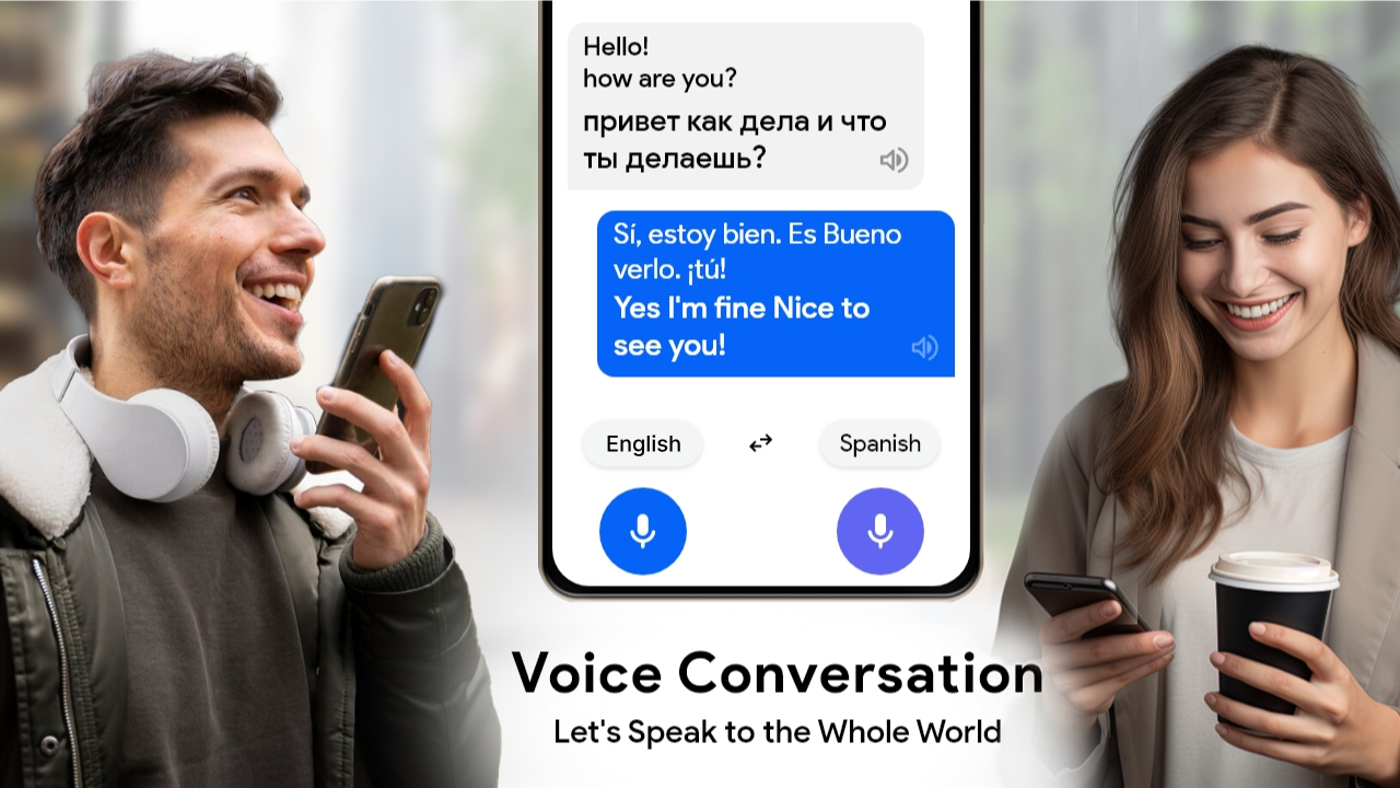اسکرین شات 2 برنامه Language Translator: Translate