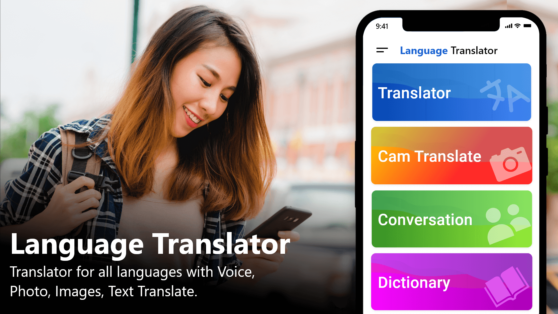 اسکرین شات 1 برنامه Go Translate All Language App