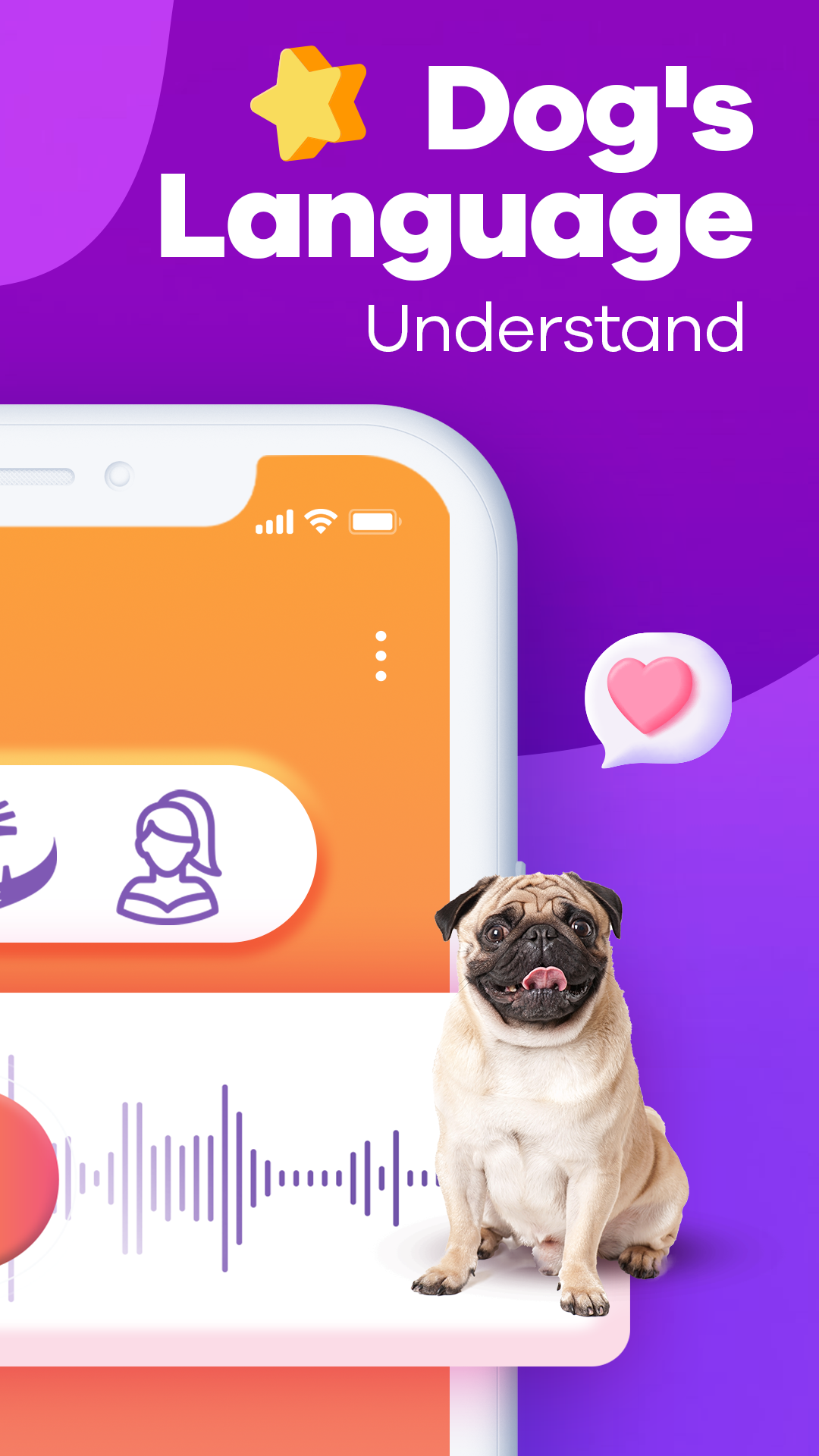 اسکرین شات 3 برنامه Human to Dog Translator