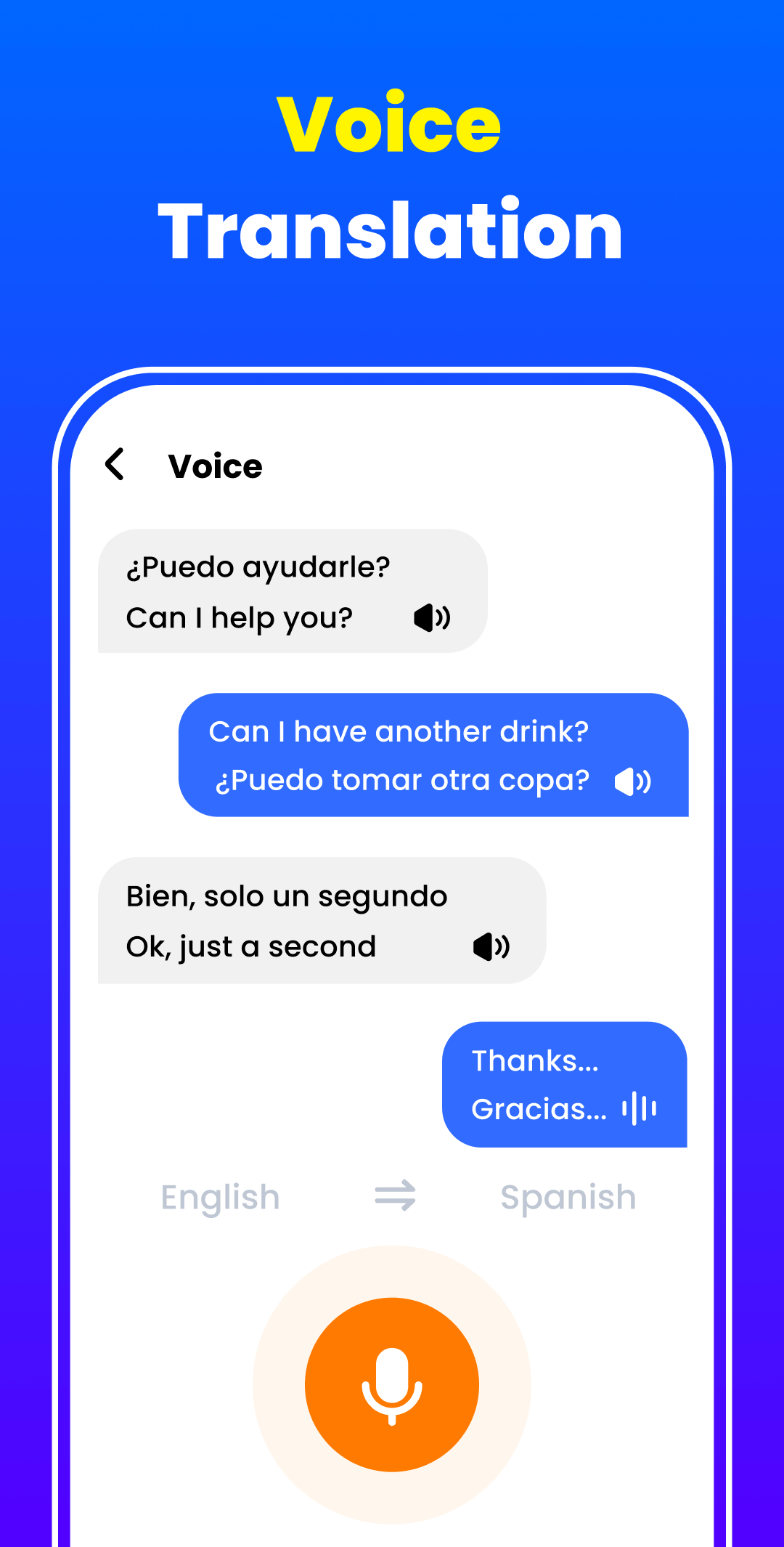 اسکرین شات 4 برنامه Translate - Translator App