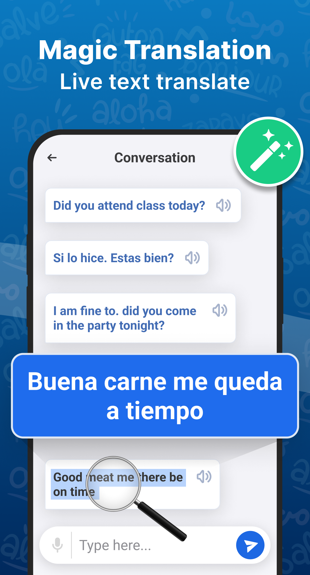 اسکرین شات 4 برنامه Translate- Language Translator