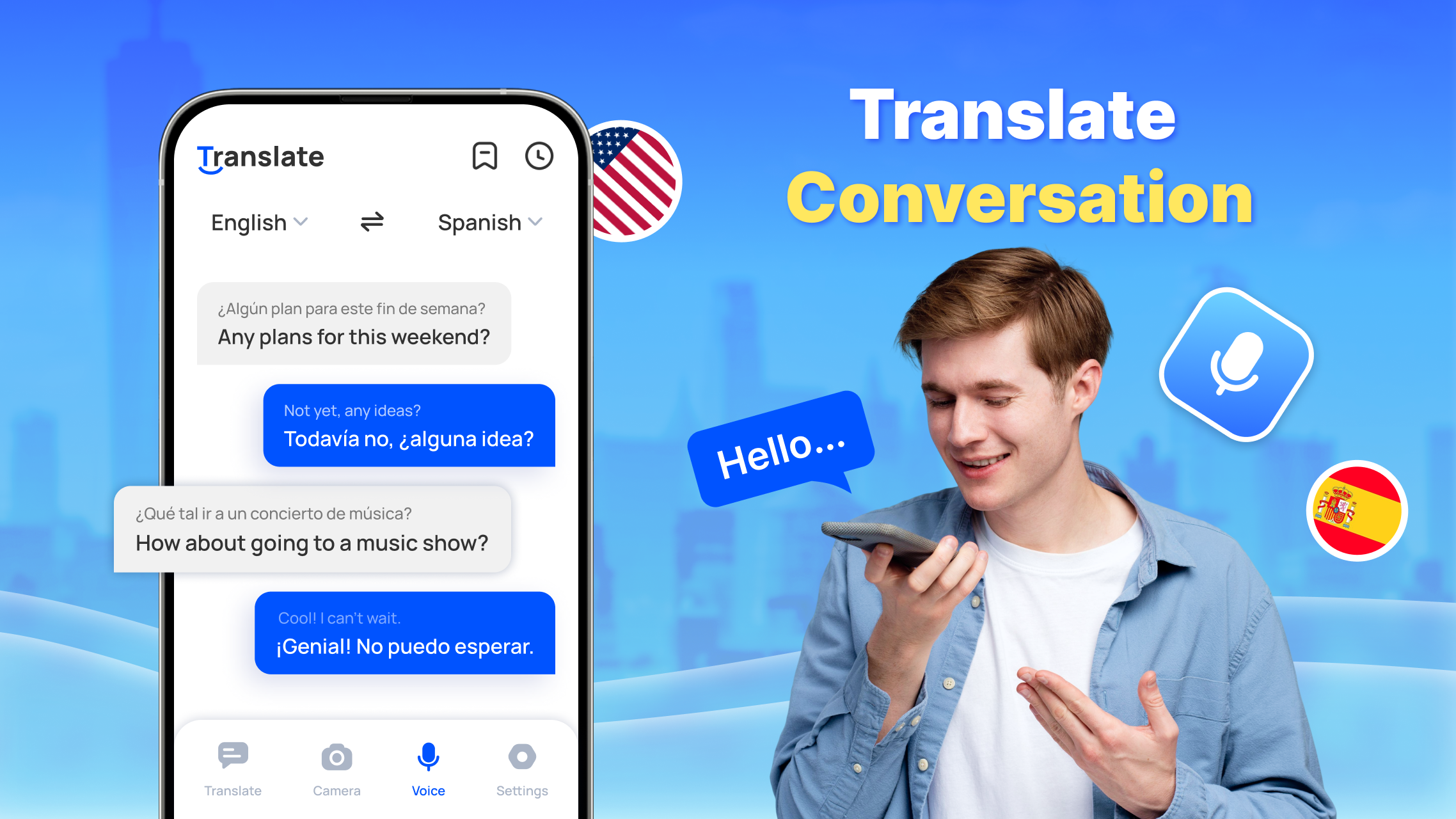 اسکرین شات 5 برنامه Translate - Translator