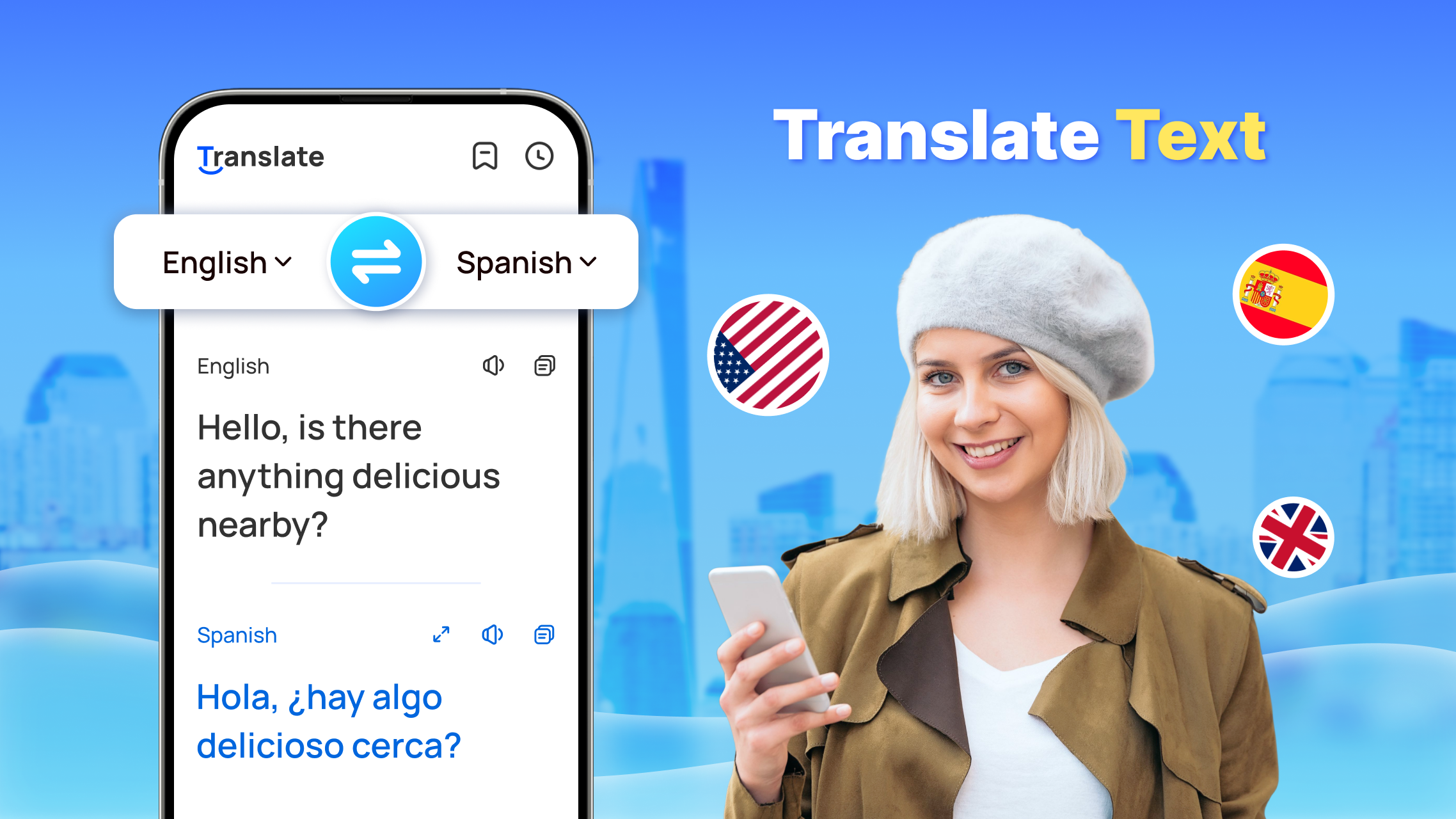 اسکرین شات 2 برنامه Translate - Translator