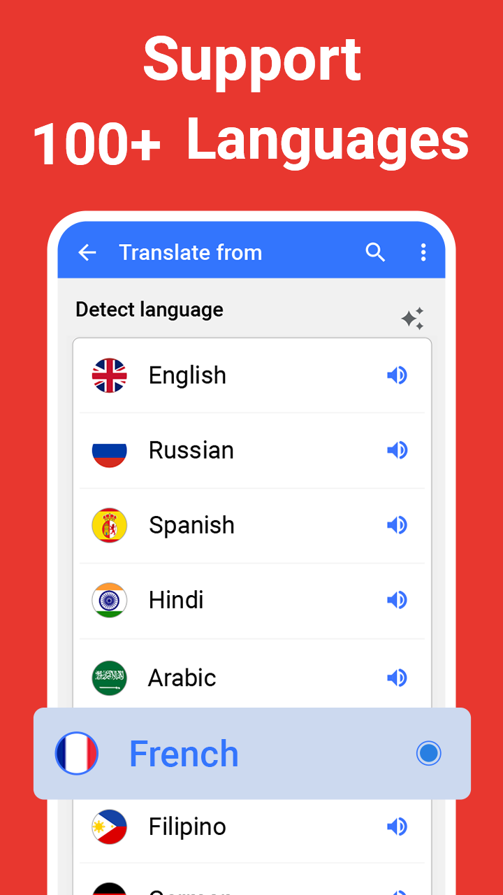 اسکرین شات 5 برنامه Translate Language Translator