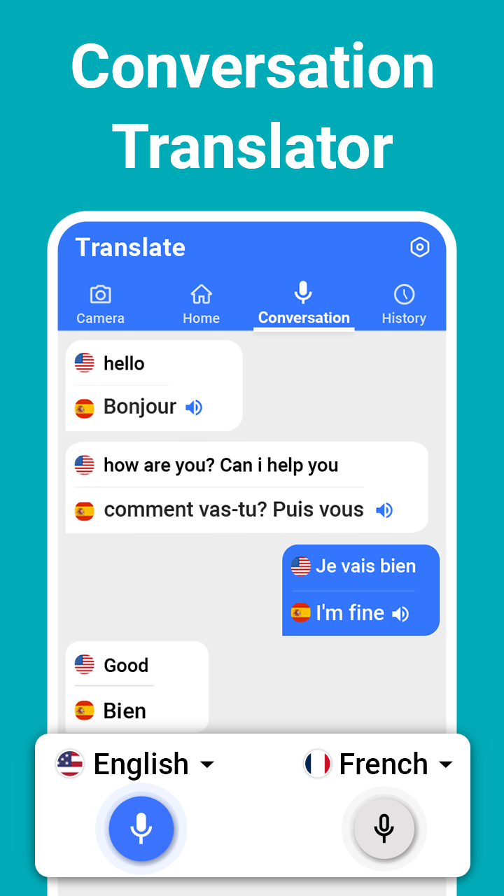اسکرین شات 4 برنامه Translate Language Translator