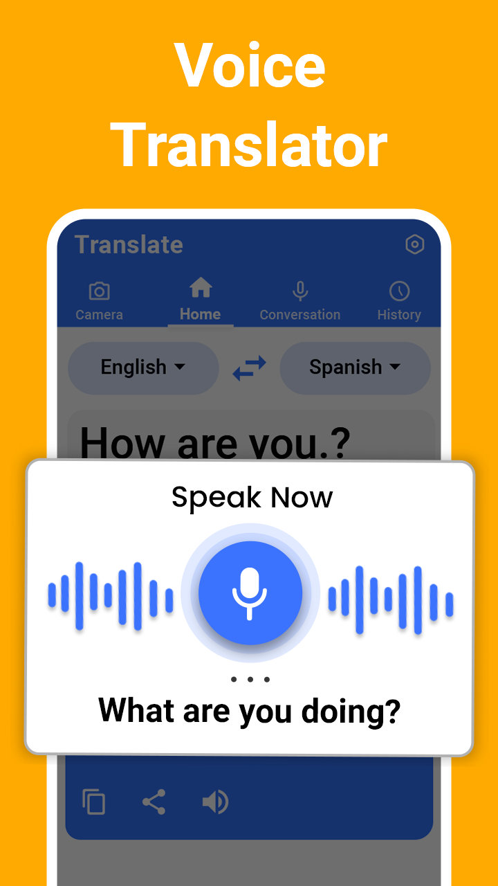 اسکرین شات 2 برنامه Translate Language Translator