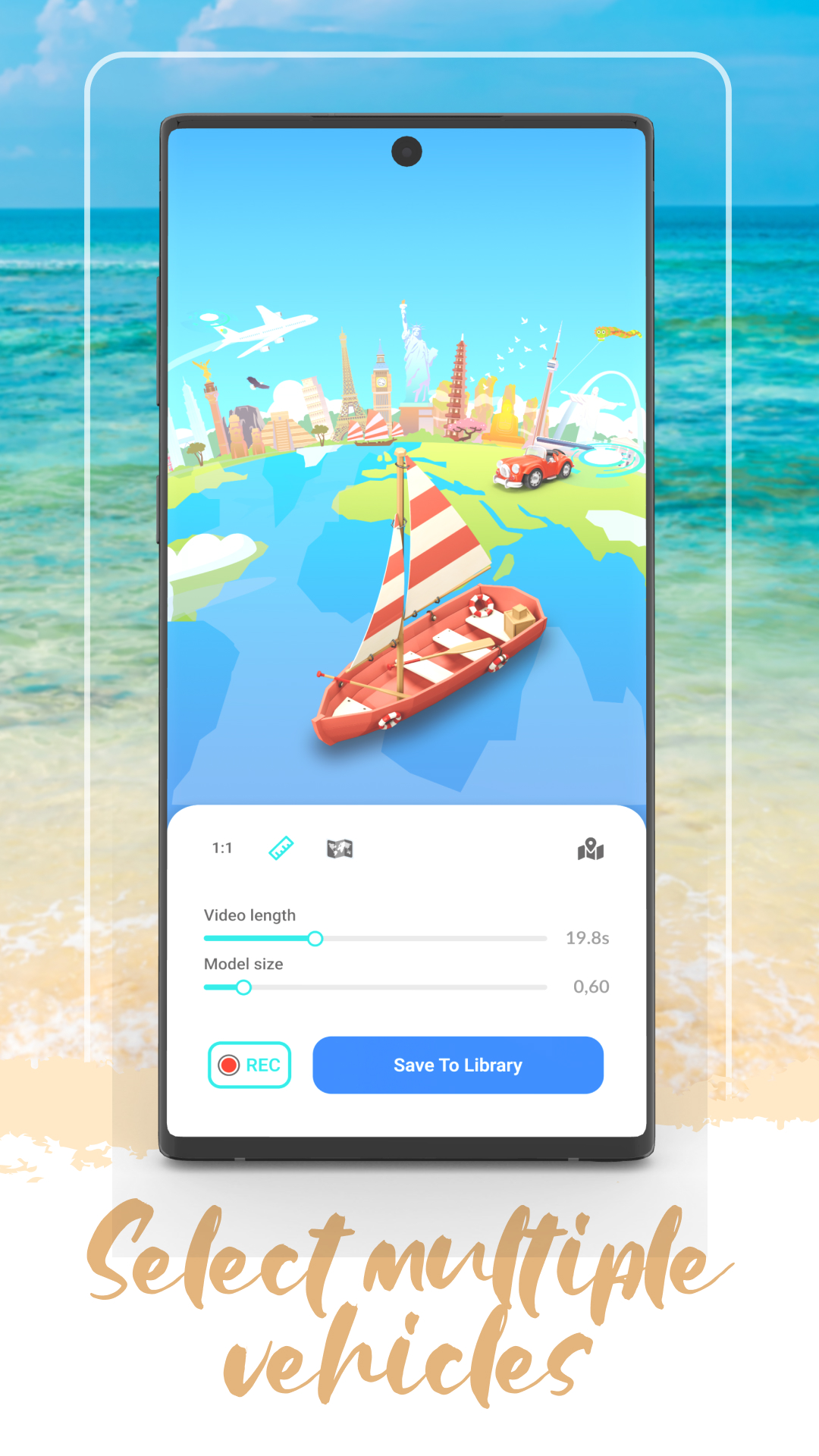 اسکرین شات 2 برنامه TravelRoute: My Journey Boast
