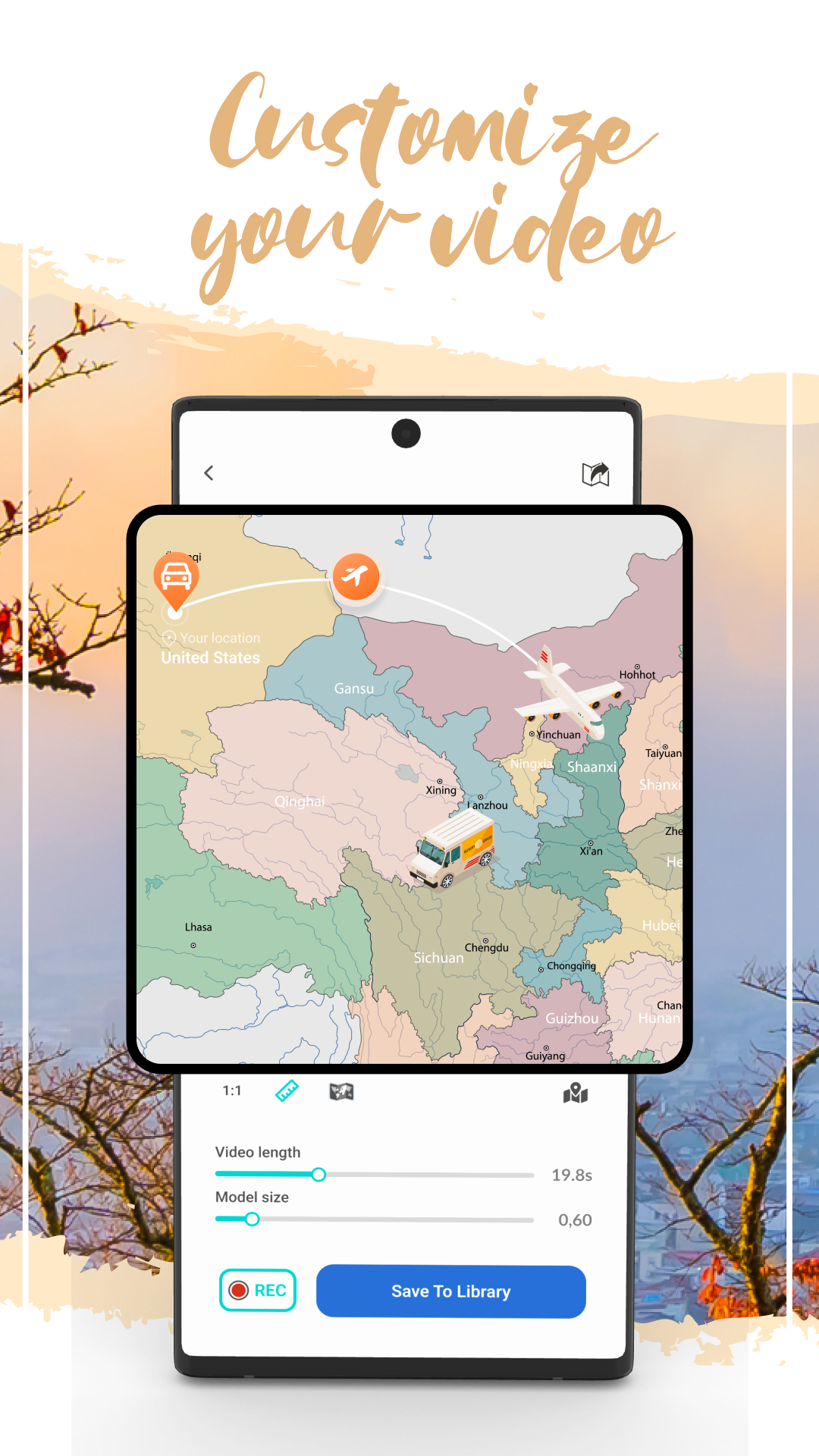 اسکرین شات 4 برنامه TravelRoute: My Journey Boast