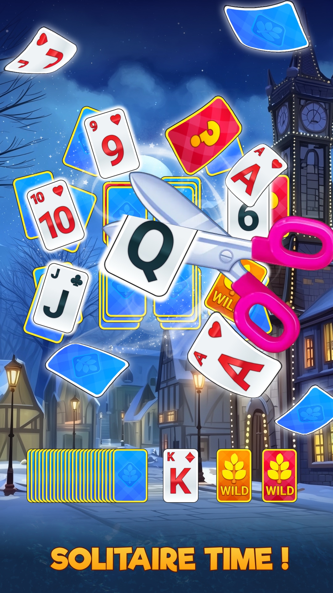 اسکرین شات 1 بازی TriPeaks Adventure Solitaire