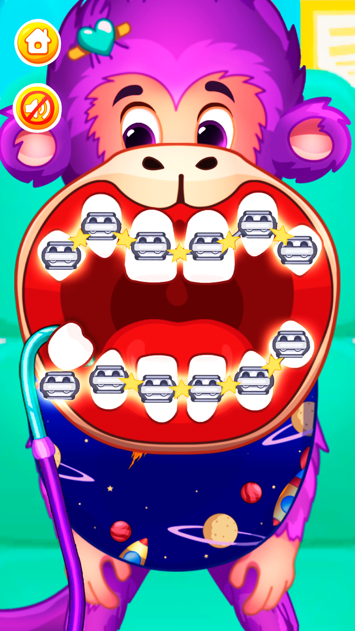 اسکرین شات 3 بازی Zoo Dentist: Kids Doctor Games
