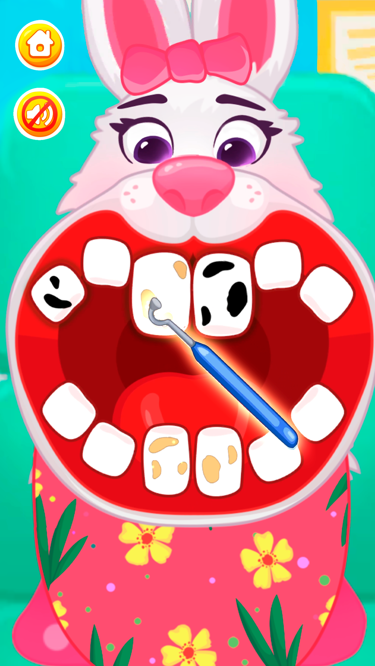 اسکرین شات 2 بازی Zoo Dentist: Kids Doctor Games