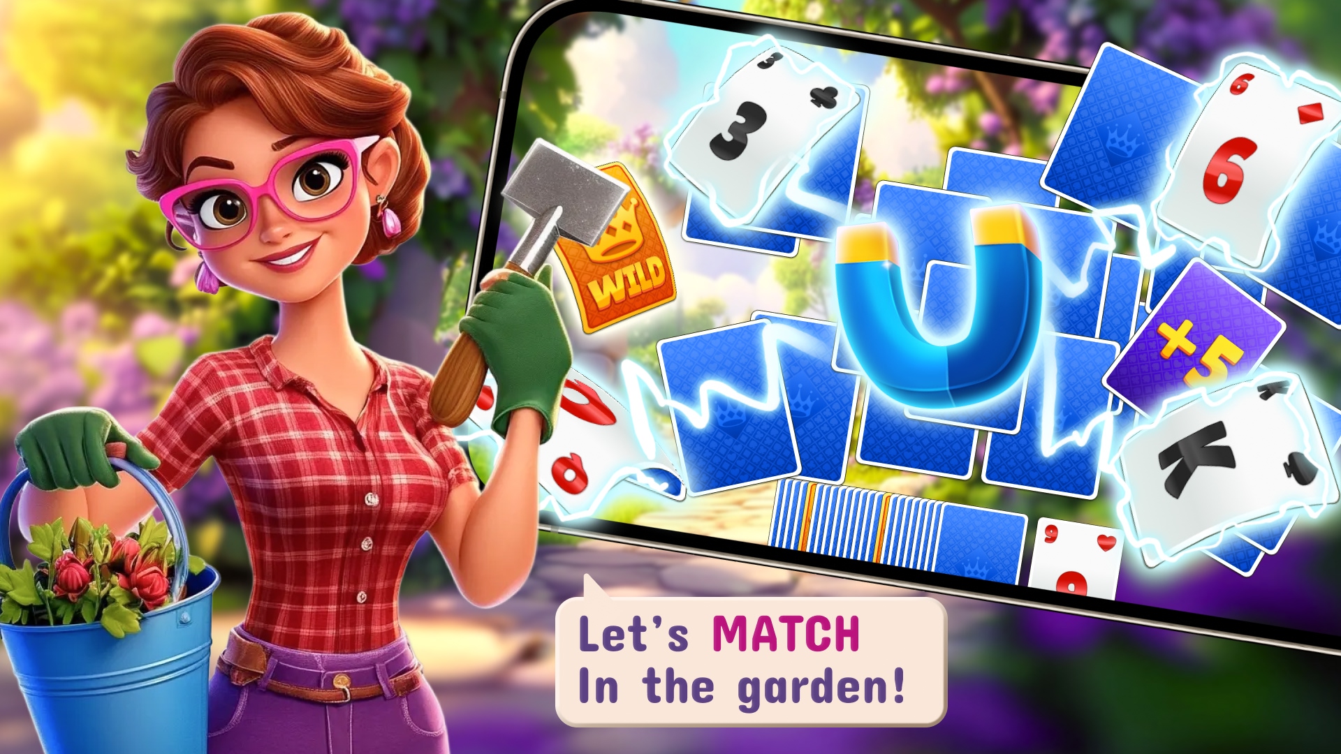 اسکرین شات 3 بازی Solitaire TriPeaks Farm