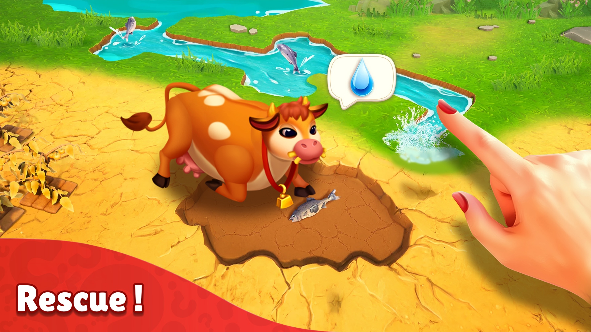 اسکرین شات 4 بازی TriPeaks Solitaire Idle Farm