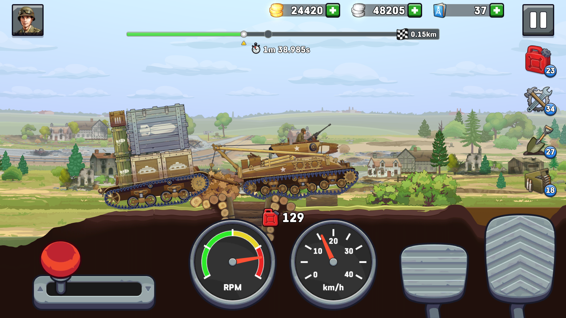 اسکرین شات 4 بازی Frontline: Truck Simulator