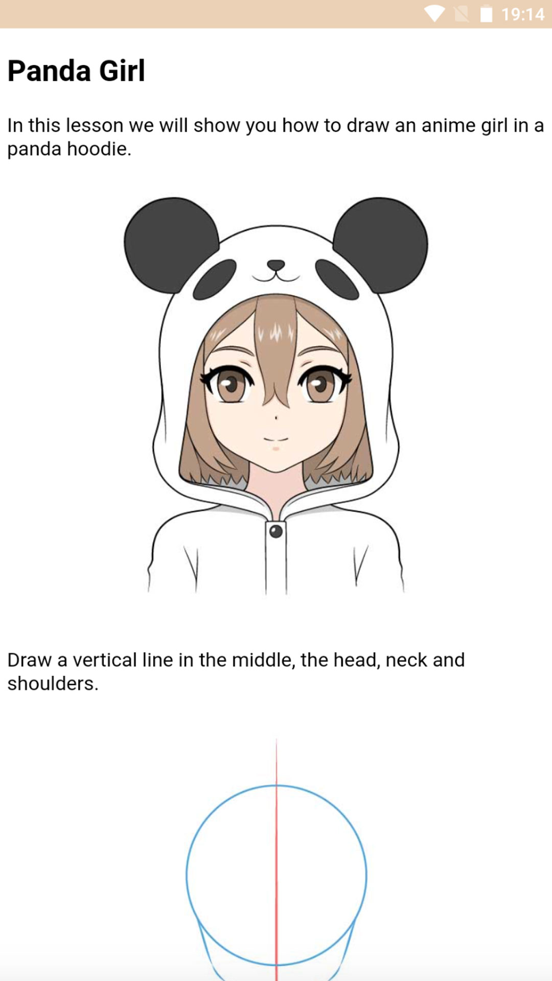 اسکرین شات 2 برنامه How to draw anime