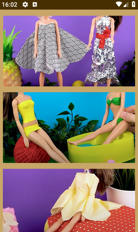 اسکرین شات 3 برنامه How to make doll clothes