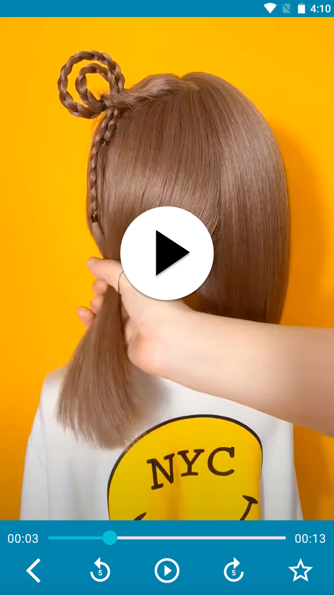 اسکرین شات 3 برنامه Hairstyles for short hair